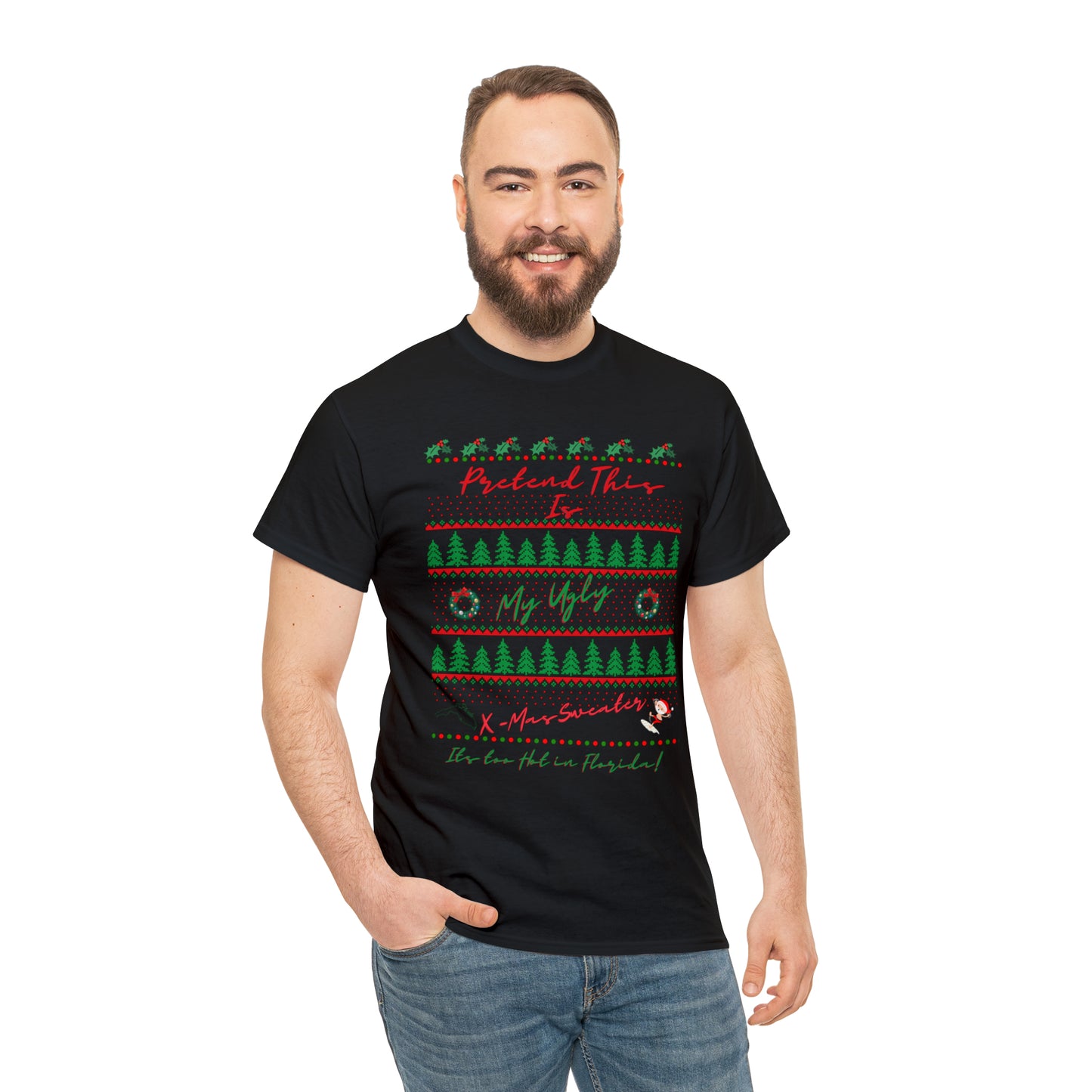 FL Ugly Sweater Unisex Heavy Cotton Tee