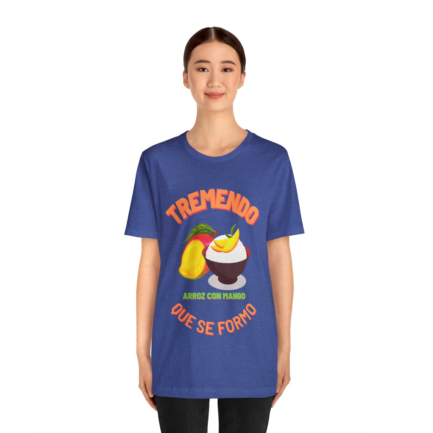 Tremendo Arroz Con Mango Que Se Formo -Unisex Jersey Short Sleeve Tee