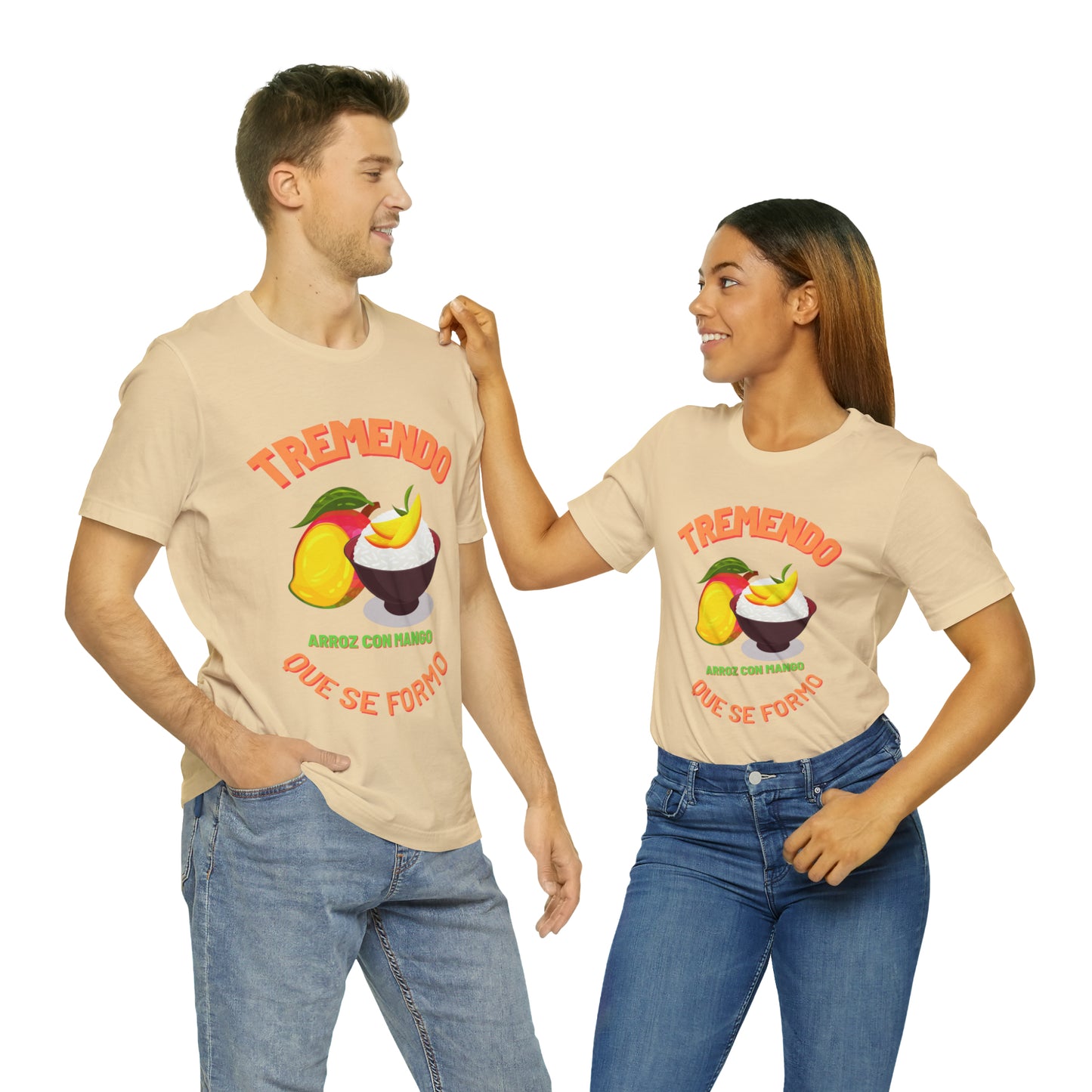 Tremendo Arroz Con Mango Que Se Formo -Unisex Jersey Short Sleeve Tee