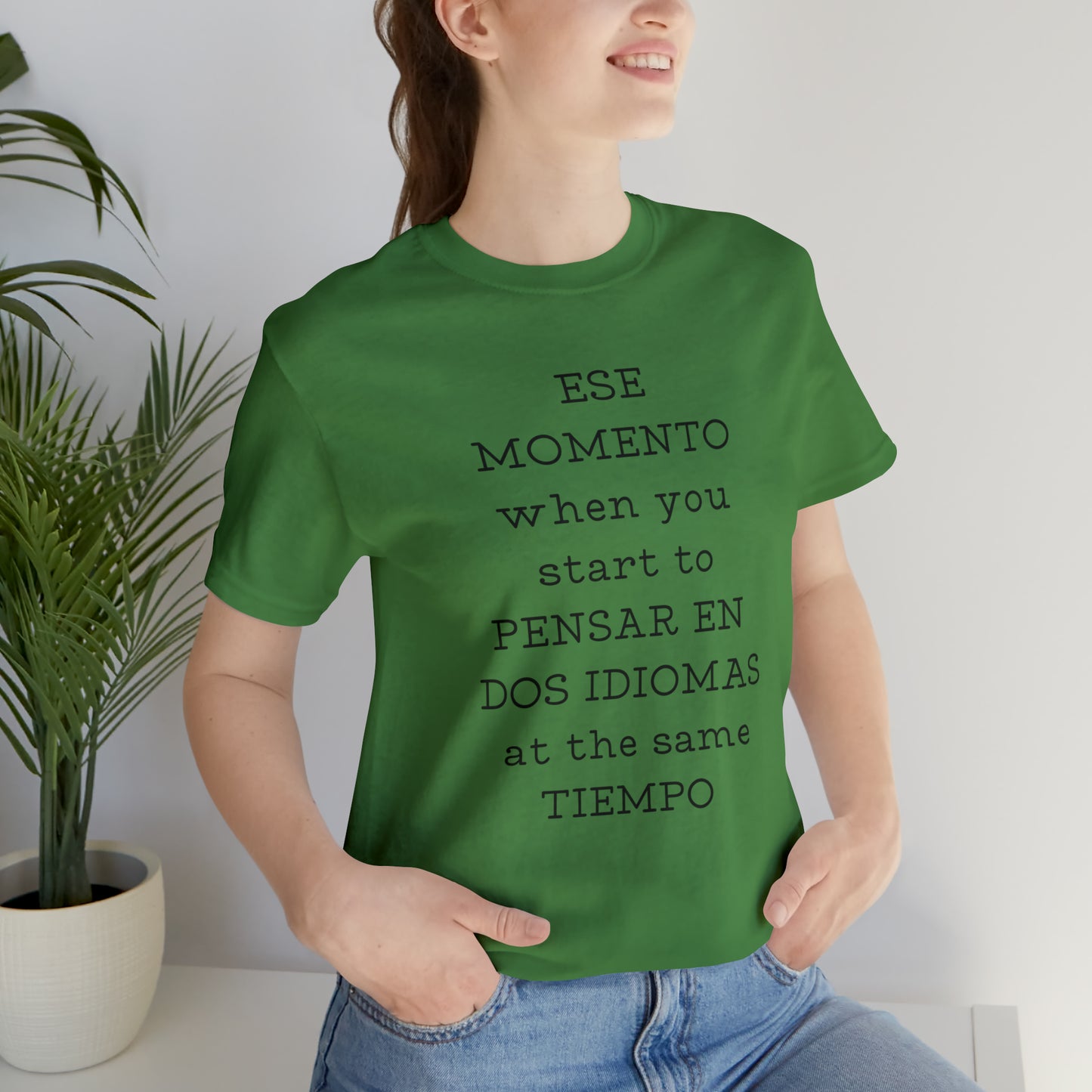 Im Bilingual Unisex Jersey Short Sleeve Tee