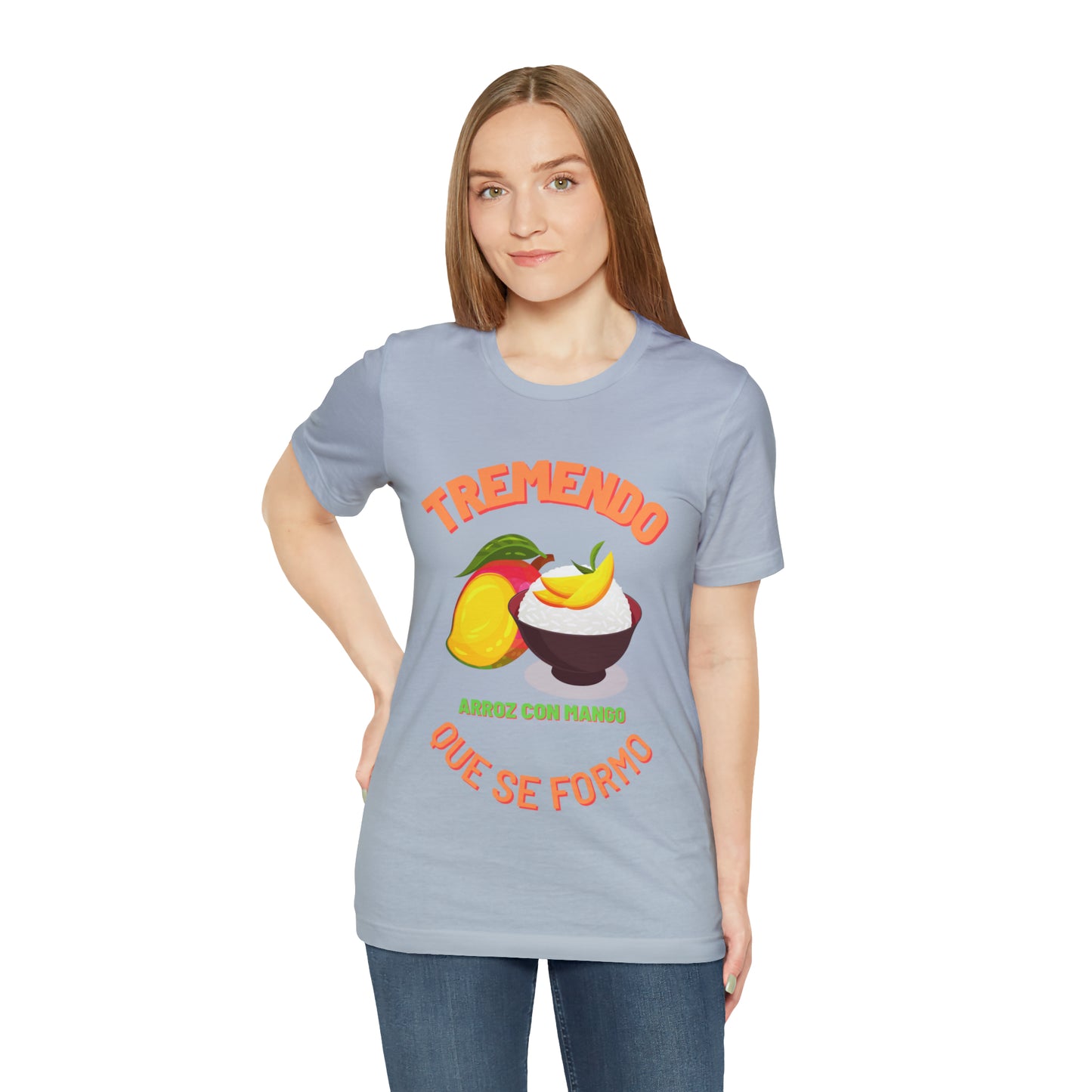 Tremendo Arroz Con Mango Que Se Formo -Unisex Jersey Short Sleeve Tee