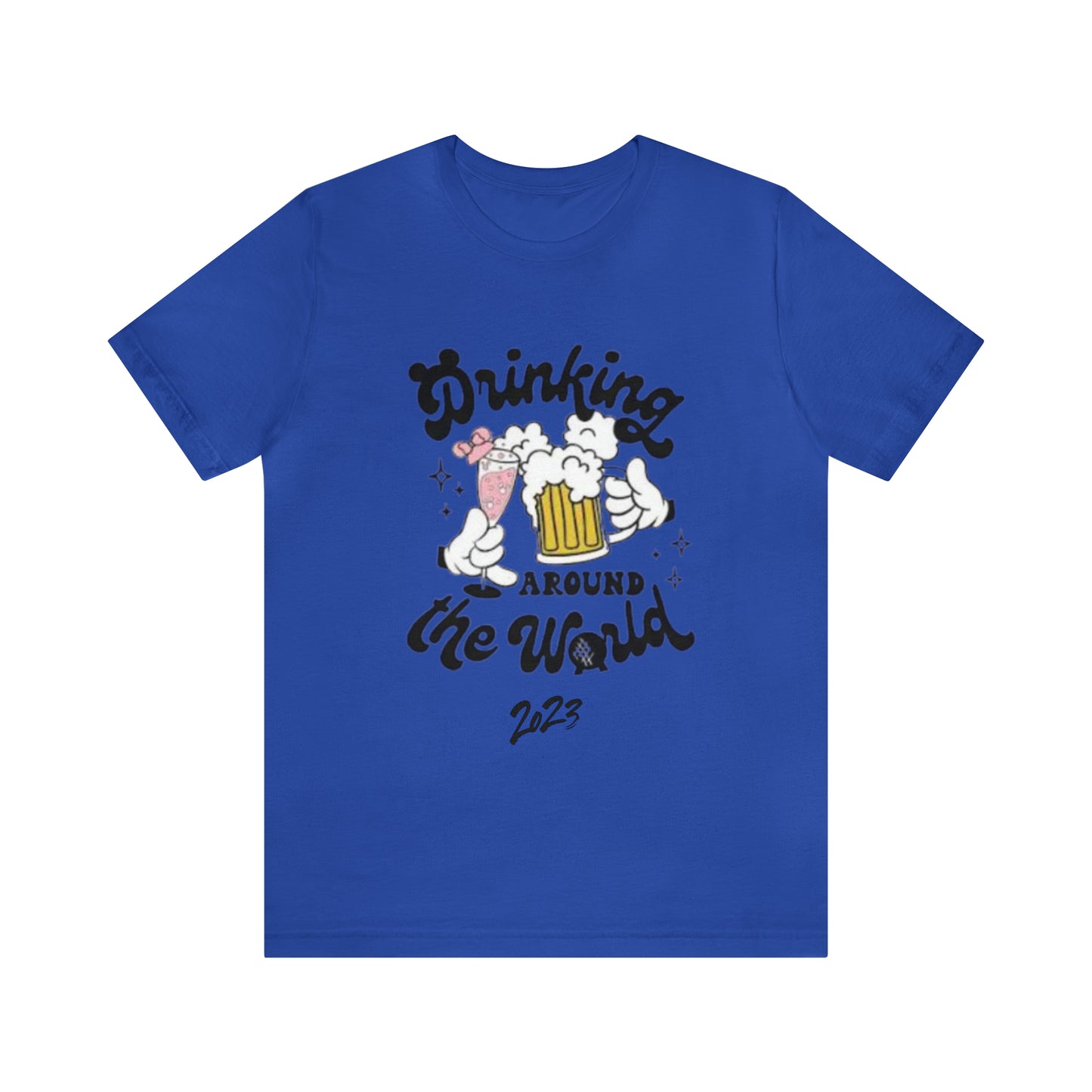 Epcot Drinking Around the World Unisex Jersey Short Sleeve Tee