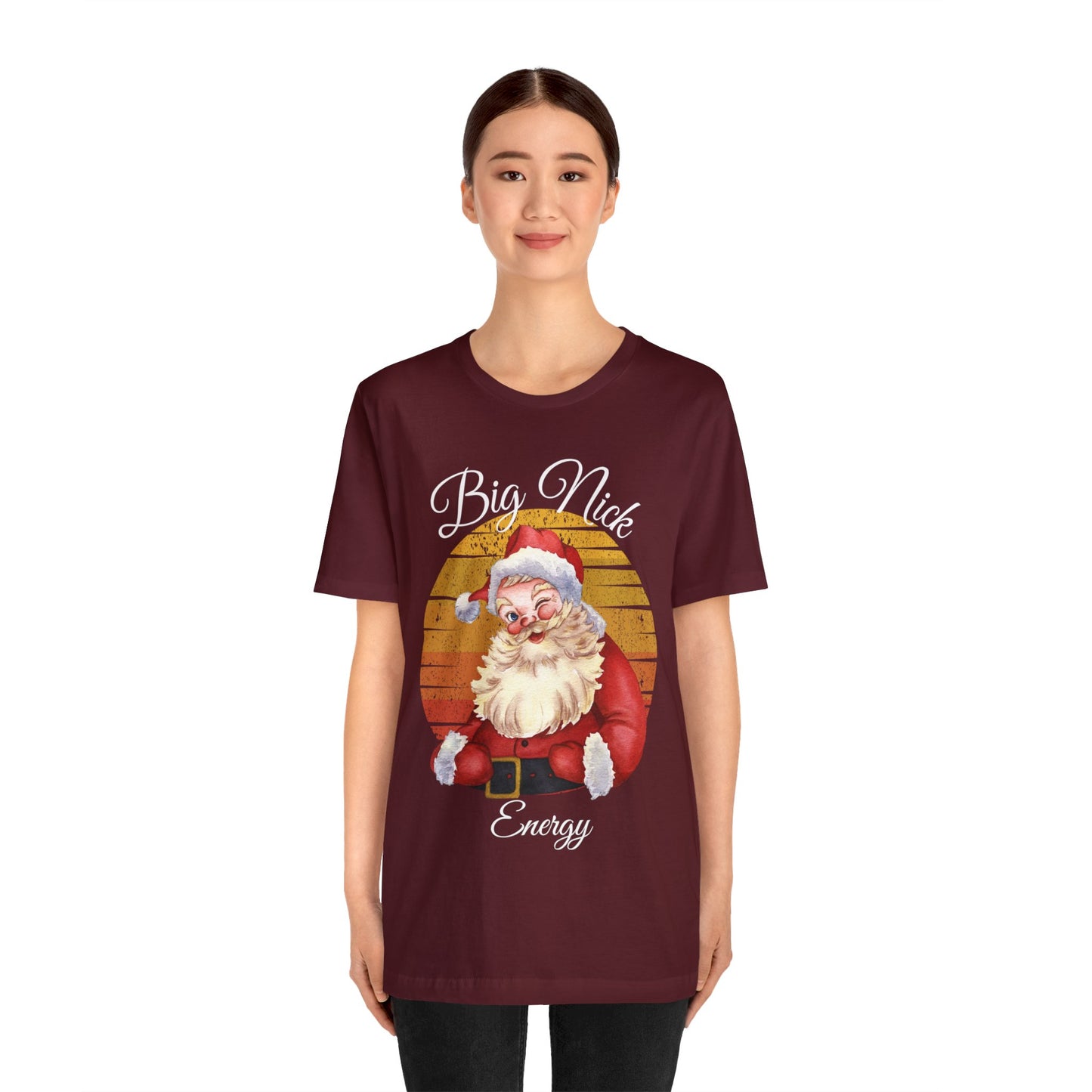 Big Nick Energy - Santa Christmas T Shirt Unisex