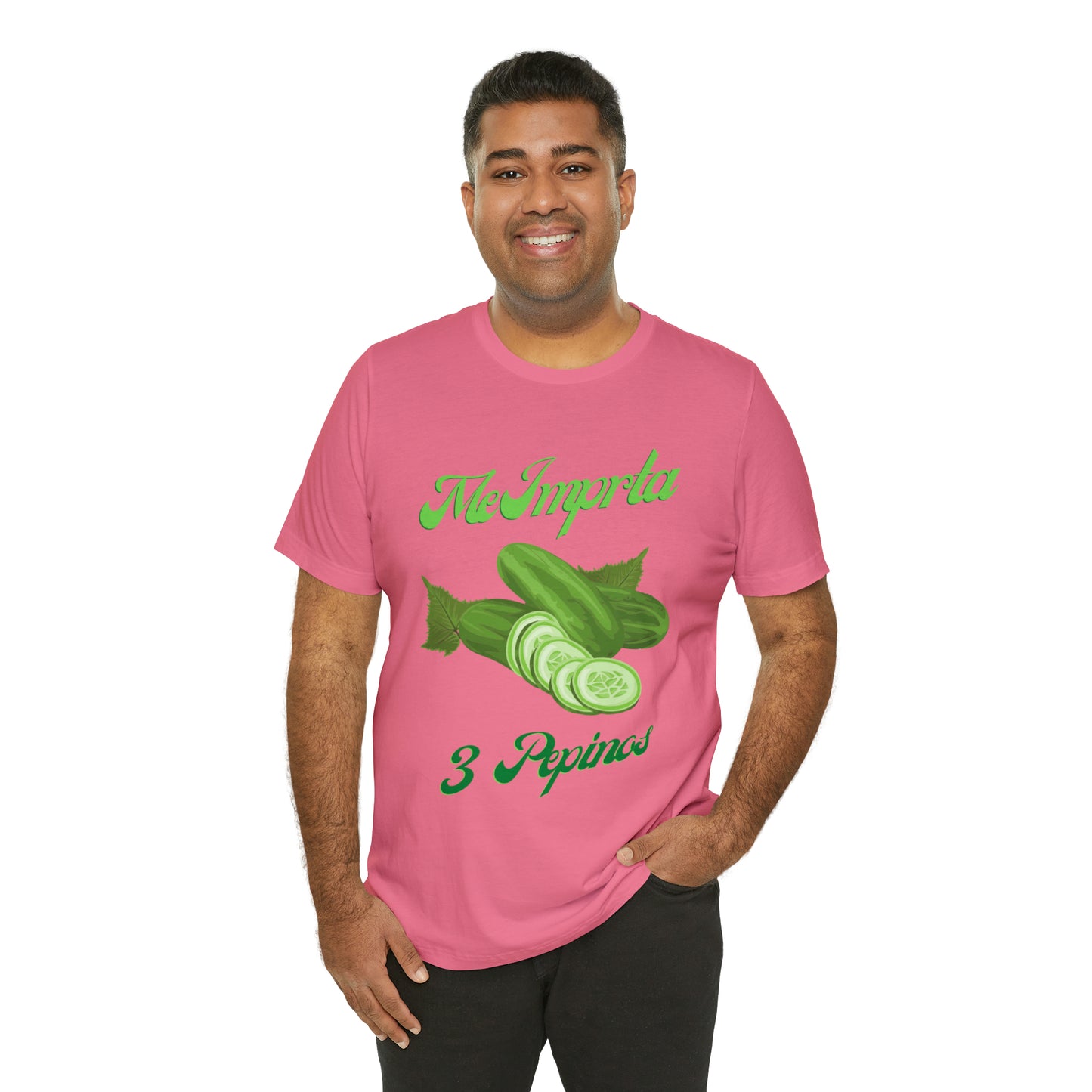 Me Importa 3 Pepinos -Unisex Jersey Short Sleeve Tee