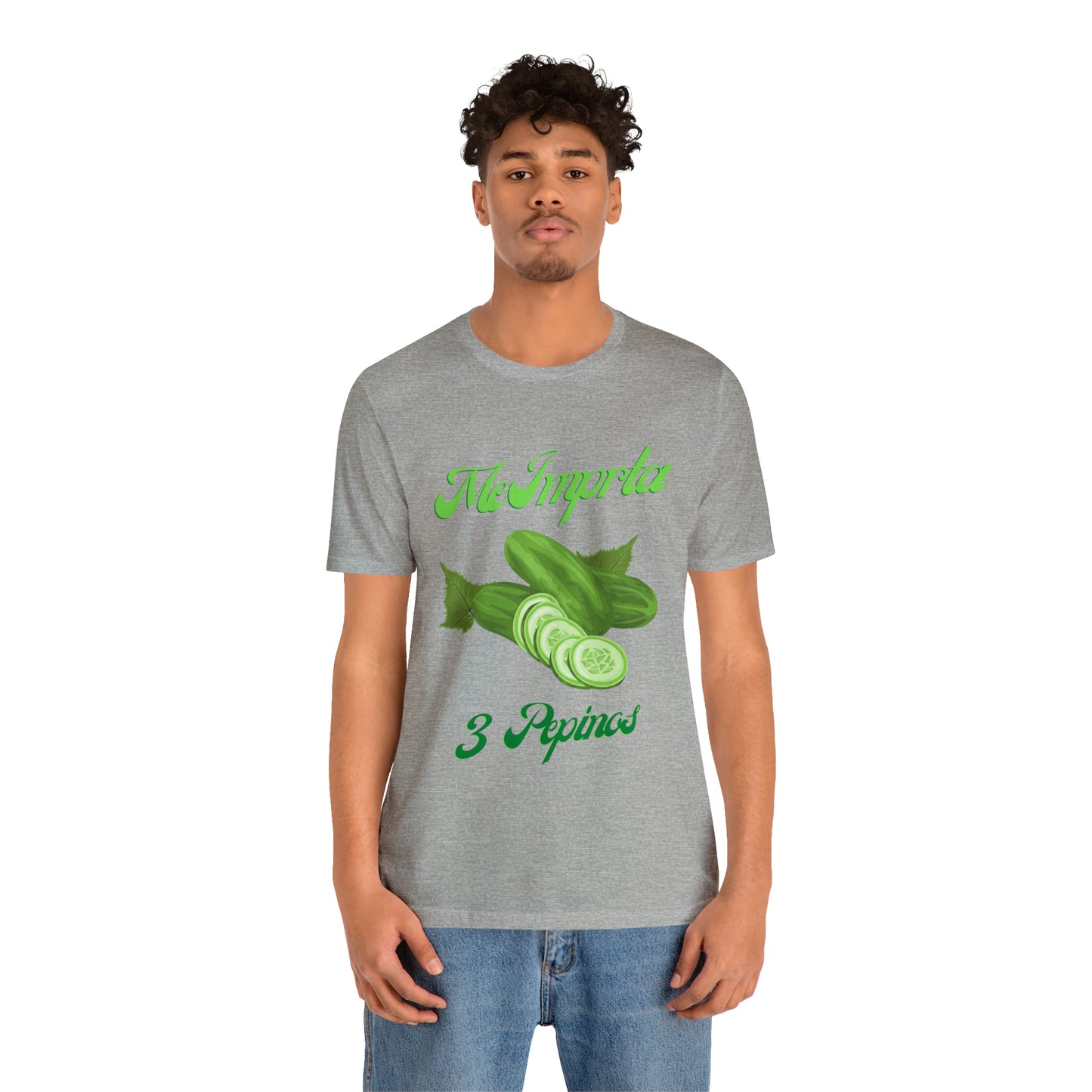 Me Importa 3 Pepinos -Unisex Jersey Short Sleeve Tee