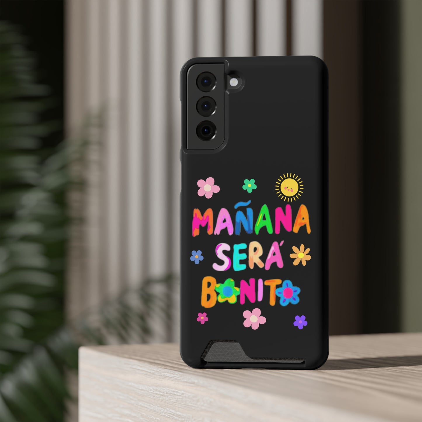 Mañana Sera Bonito - Phone Case With Card Holder