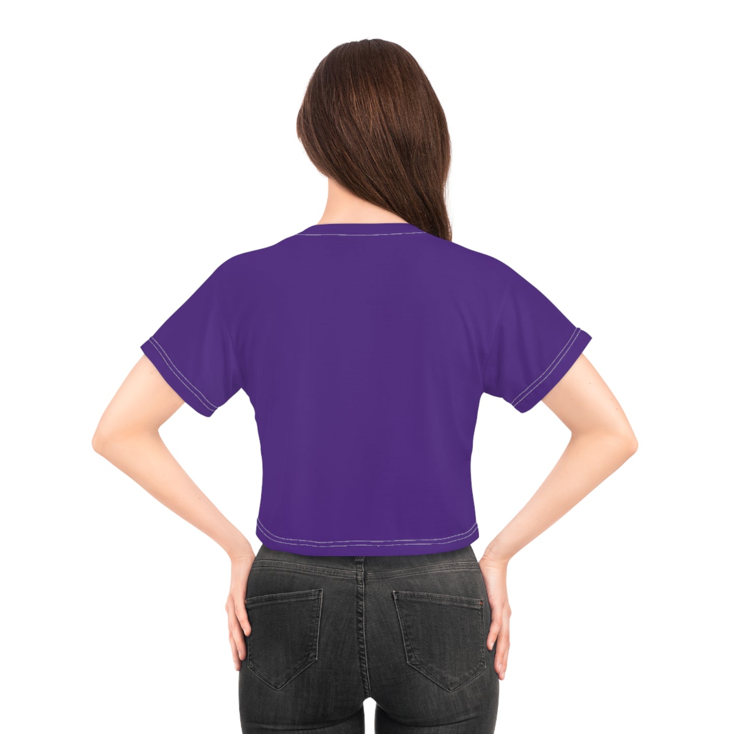 In a World Full of Princesses be a Witch Crop Top