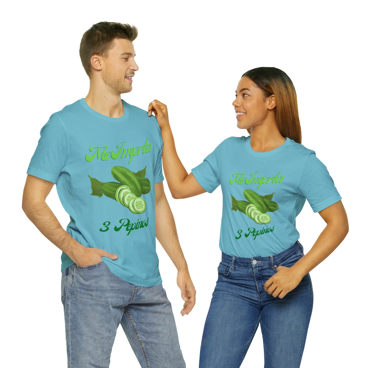 Me Importa 3 Pepinos -Unisex Jersey Short Sleeve Tee