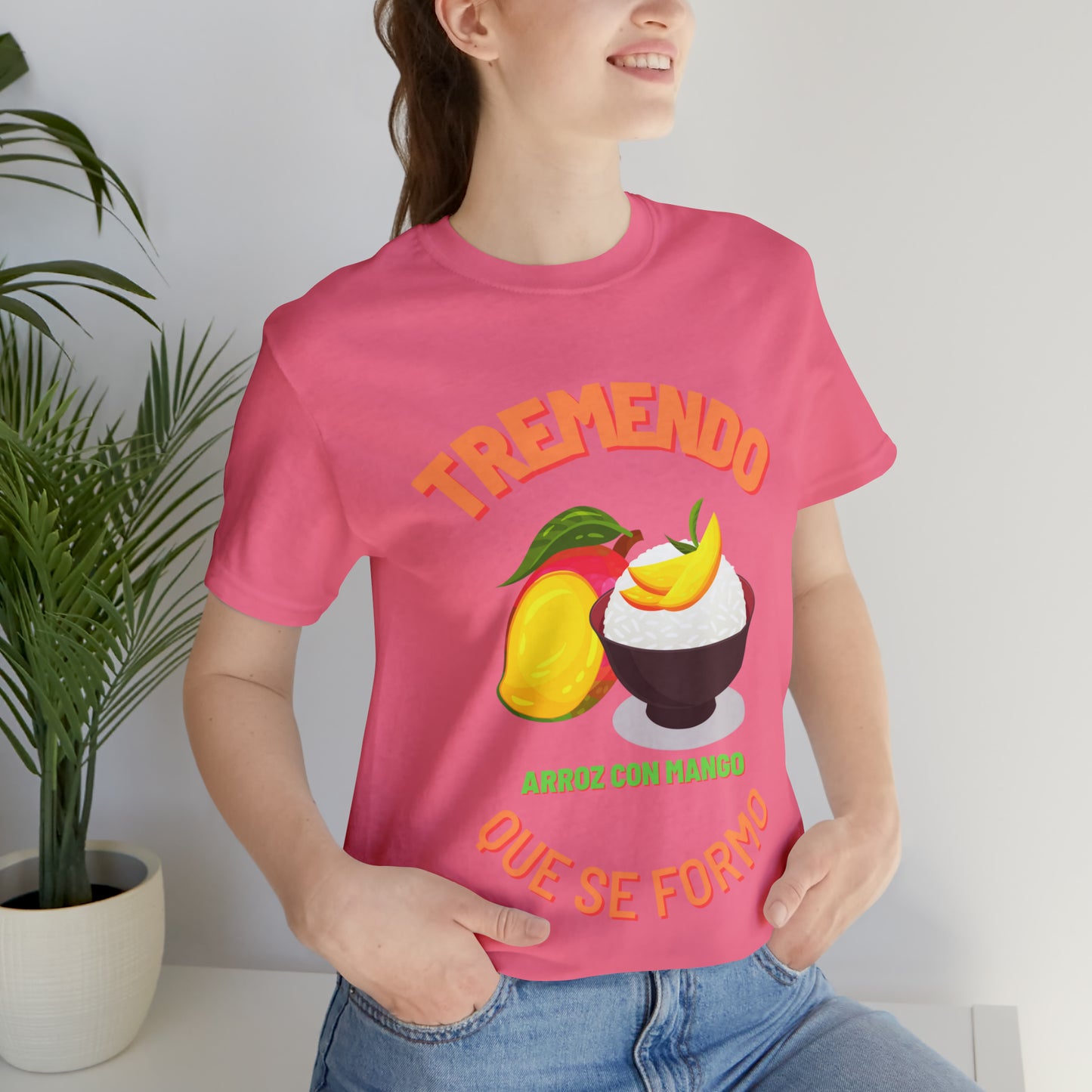 Tremendo Arroz Con Mango Que Se Formo -Unisex Jersey Short Sleeve Tee