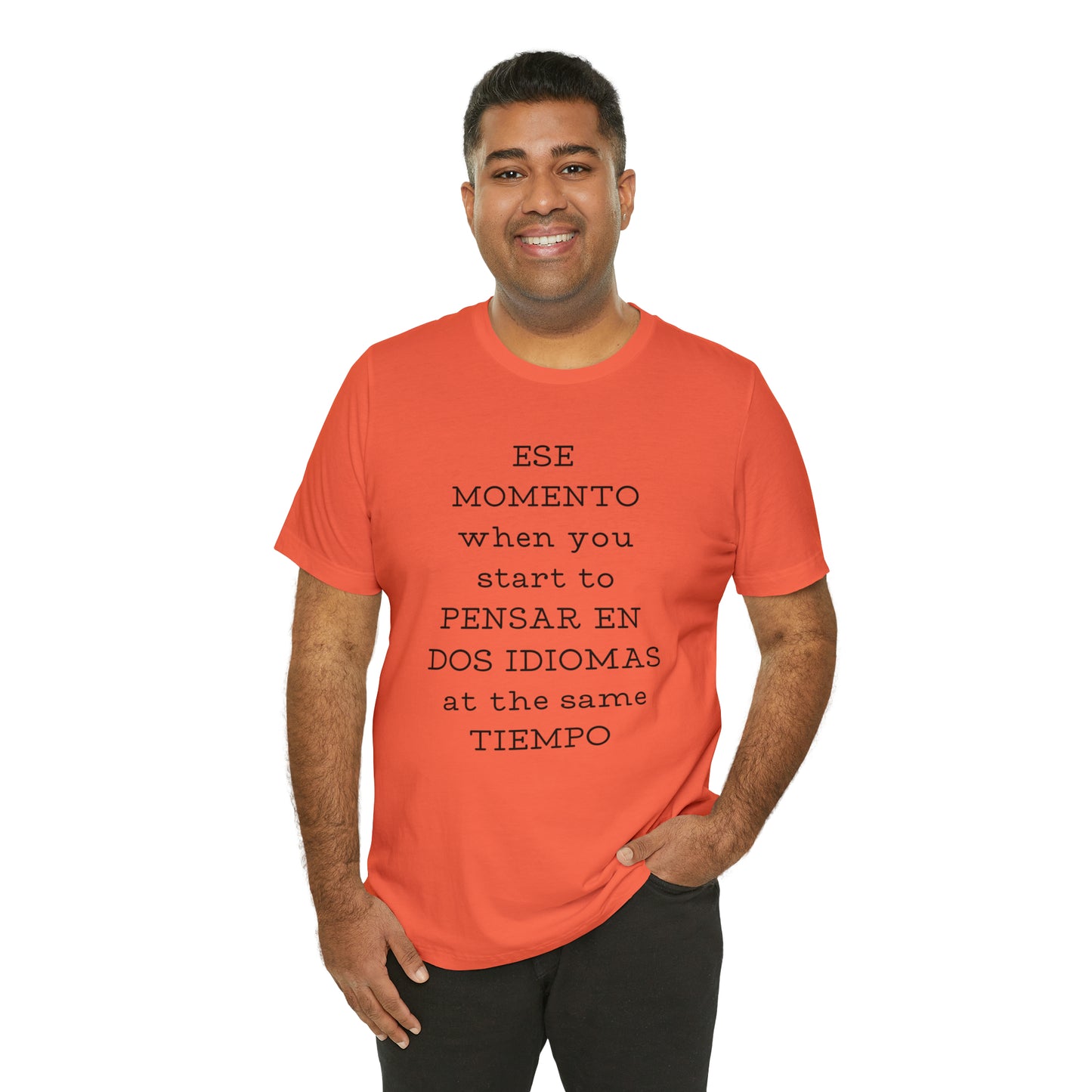 Im Bilingual Unisex Jersey Short Sleeve Tee