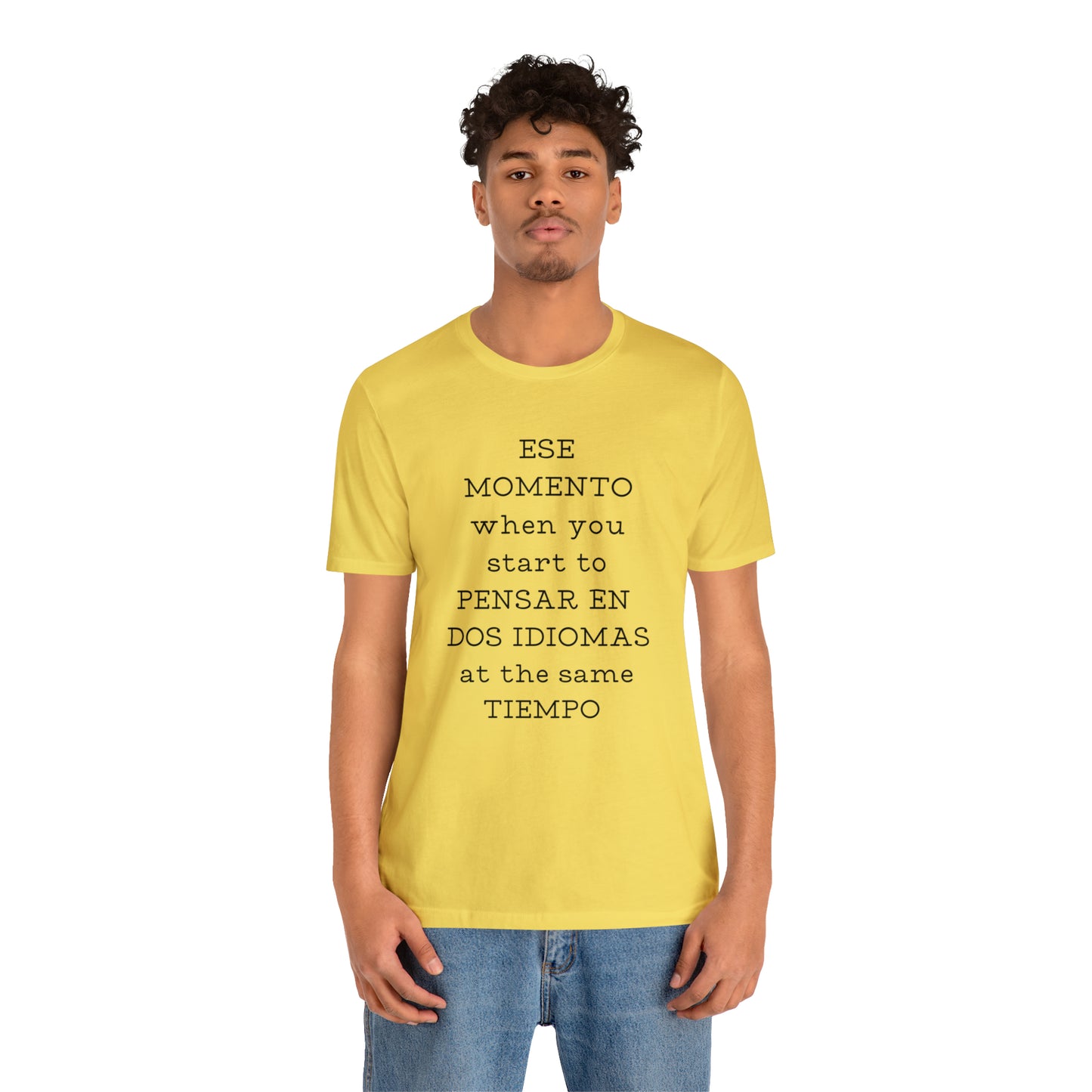Im Bilingual Unisex Jersey Short Sleeve Tee