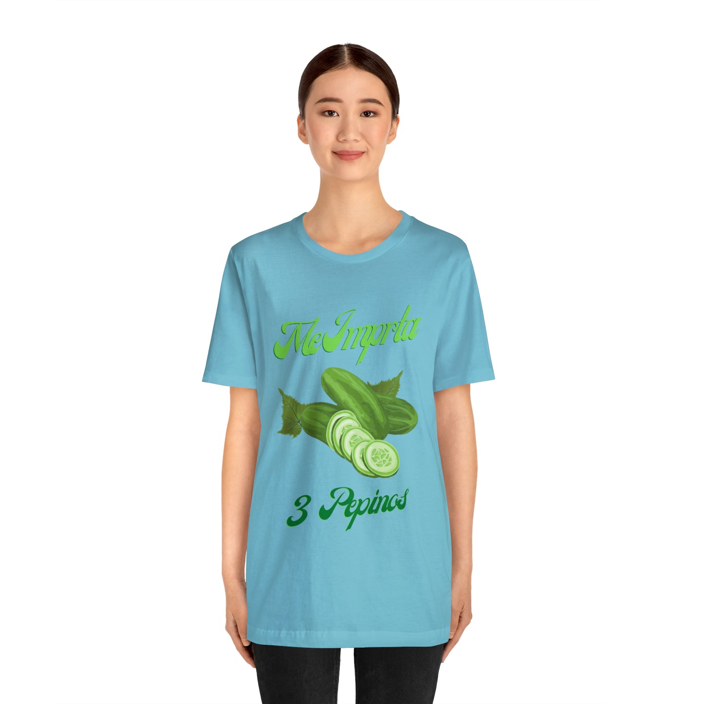 Me Importa 3 Pepinos -Unisex Jersey Short Sleeve Tee