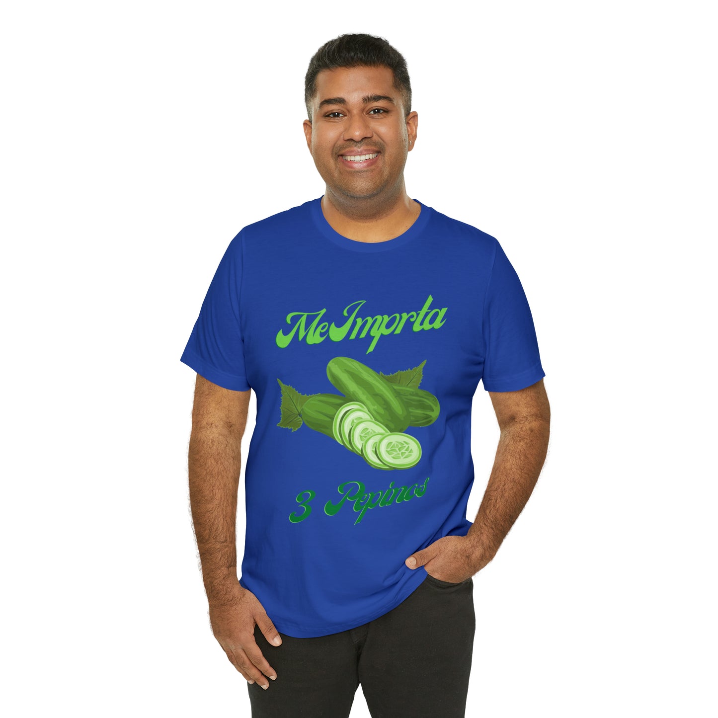 Me Importa 3 Pepinos -Unisex Jersey Short Sleeve Tee