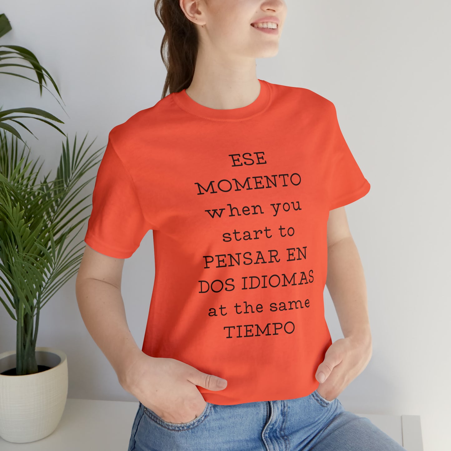 Im Bilingual Unisex Jersey Short Sleeve Tee