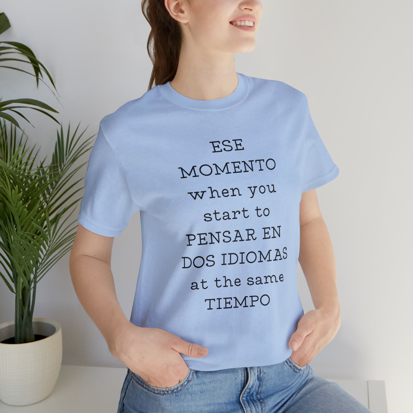 Im Bilingual Unisex Jersey Short Sleeve Tee
