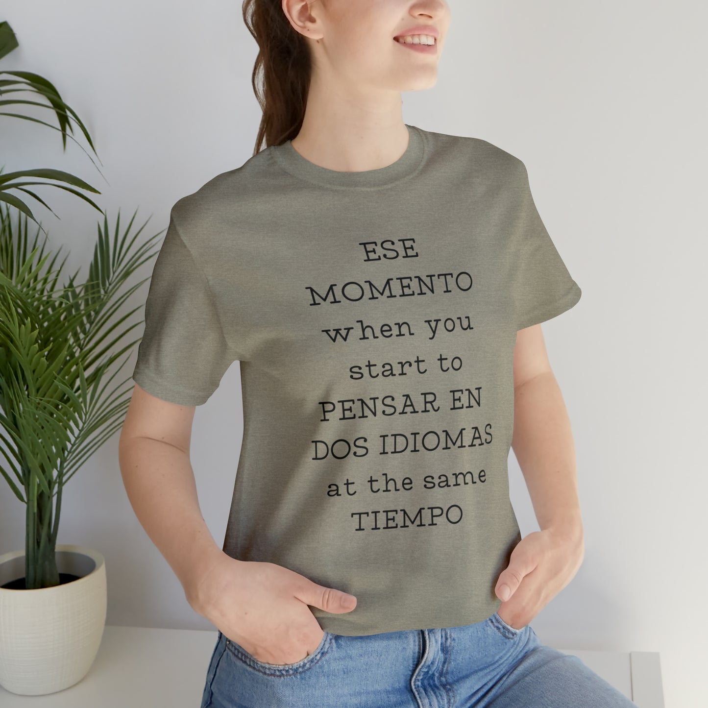 Im Bilingual Unisex Jersey Short Sleeve Tee