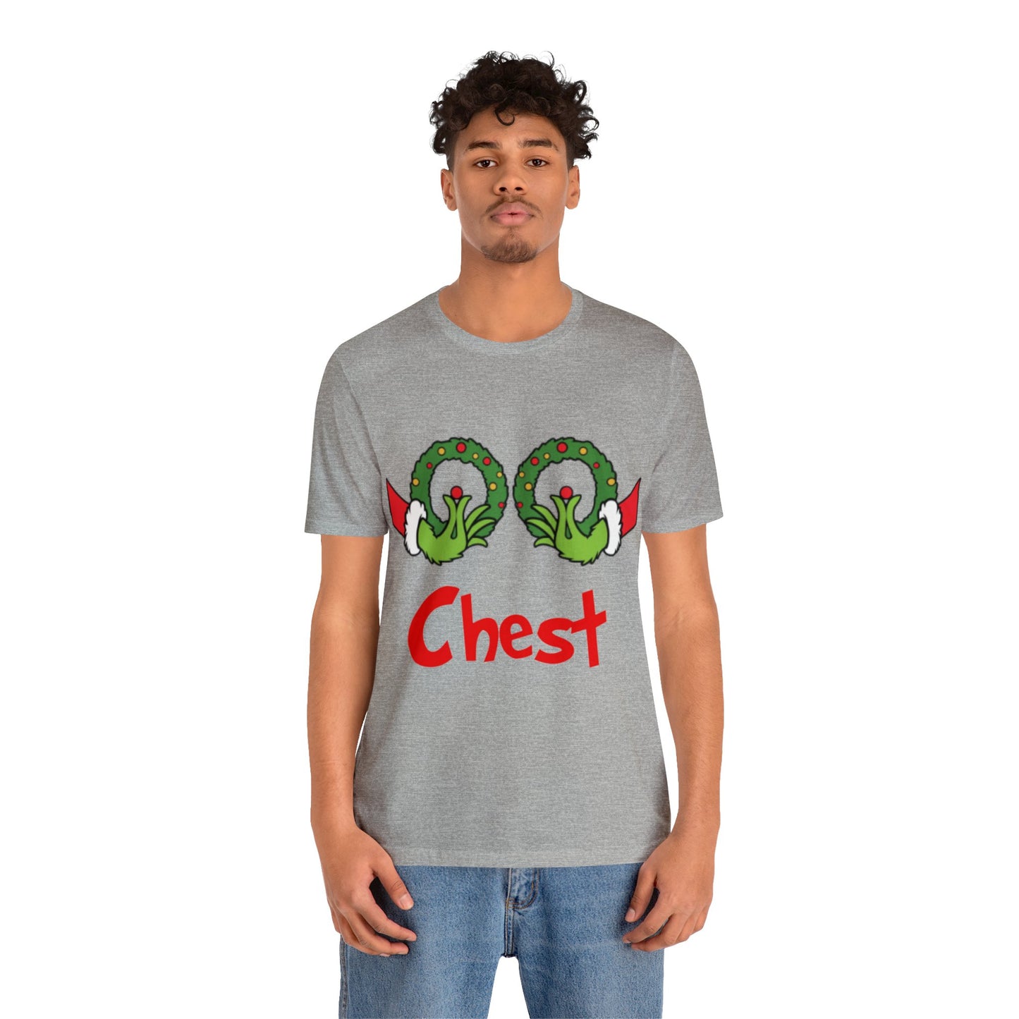 Grinch Couples T-shirt (Chest) Unisex Jersey Short Sleeve Tee
