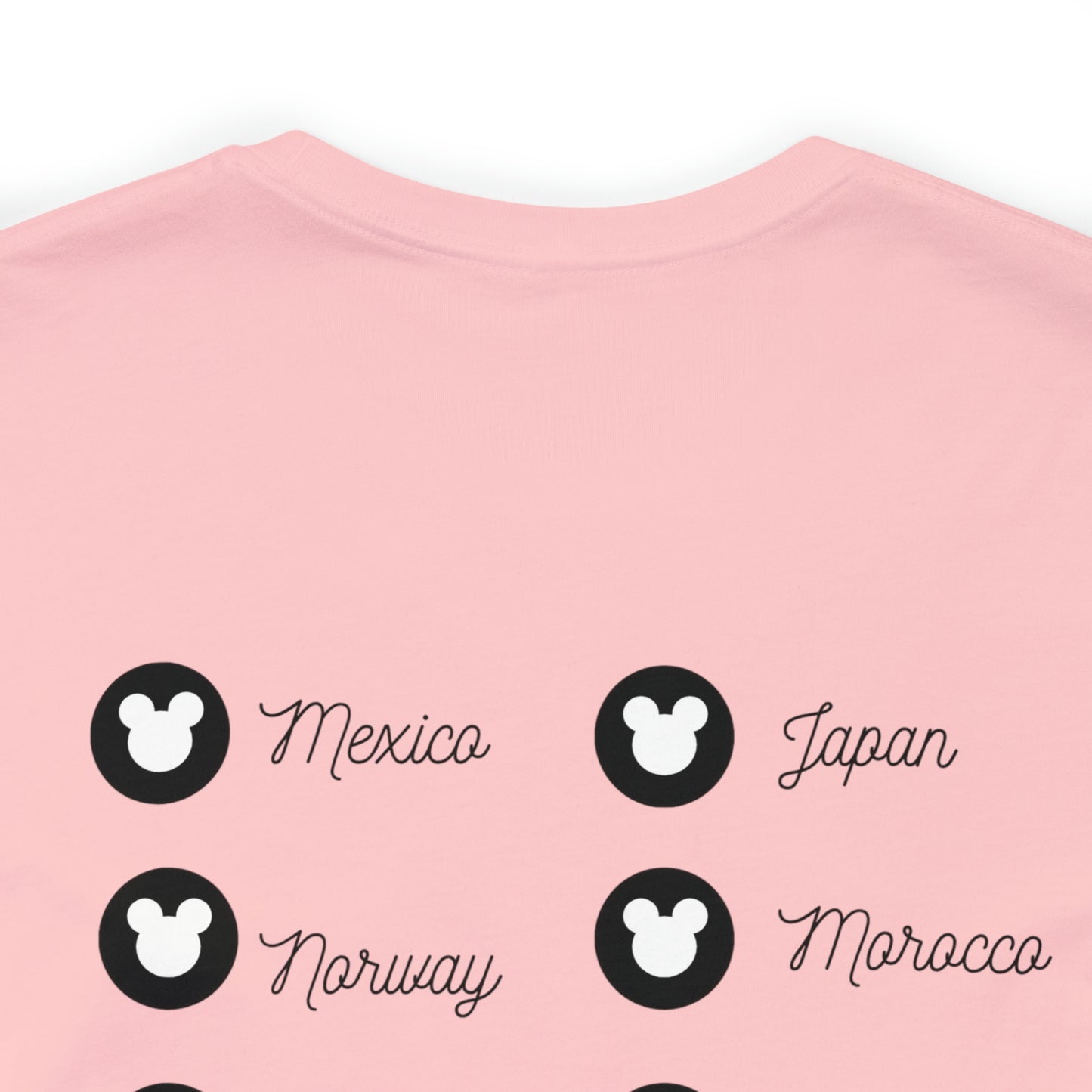 Epcot Drinking Around the World Unisex Jersey Short Sleeve Tee