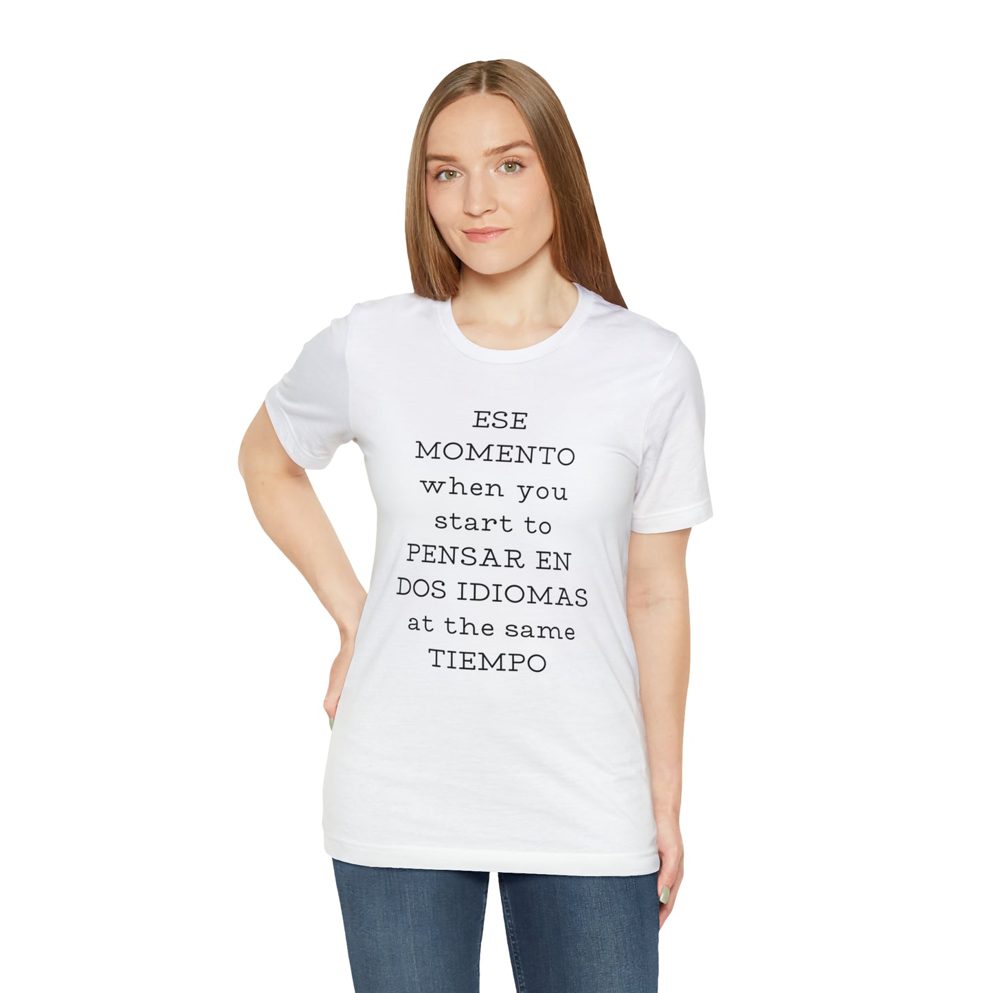 Im Bilingual Unisex Jersey Short Sleeve Tee