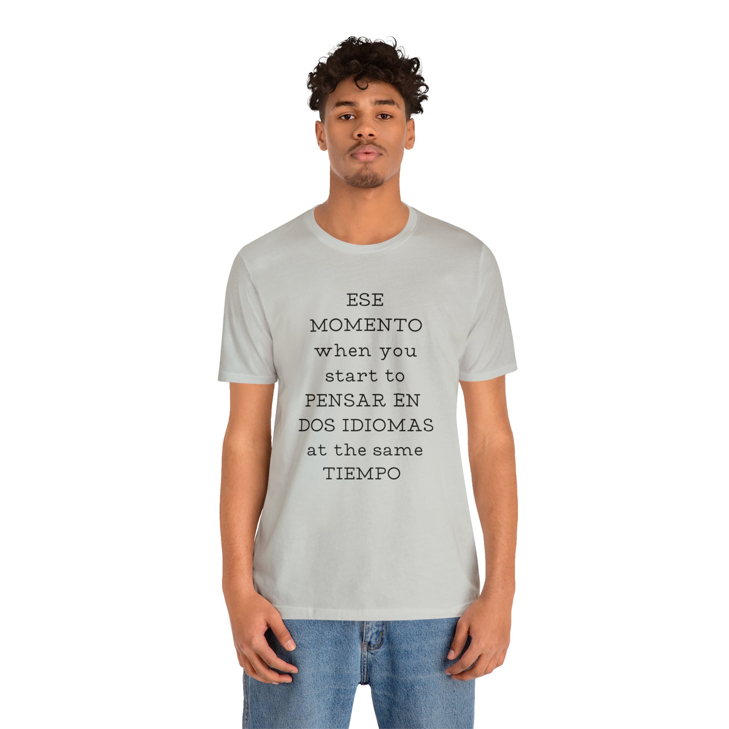 Im Bilingual Unisex Jersey Short Sleeve Tee
