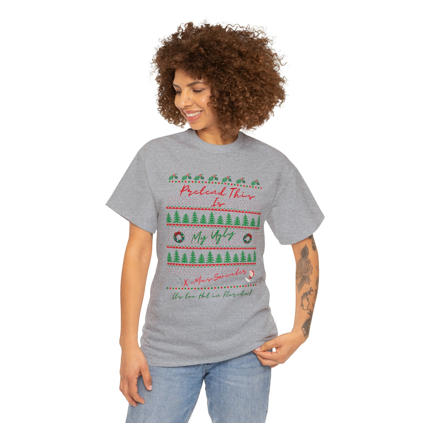 FL Ugly Sweater Unisex Heavy Cotton Tee