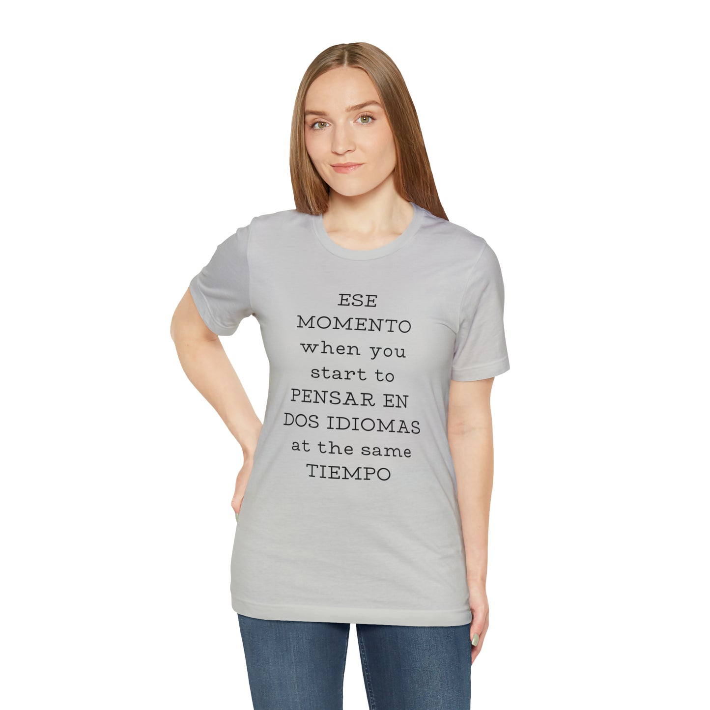 Im Bilingual Unisex Jersey Short Sleeve Tee
