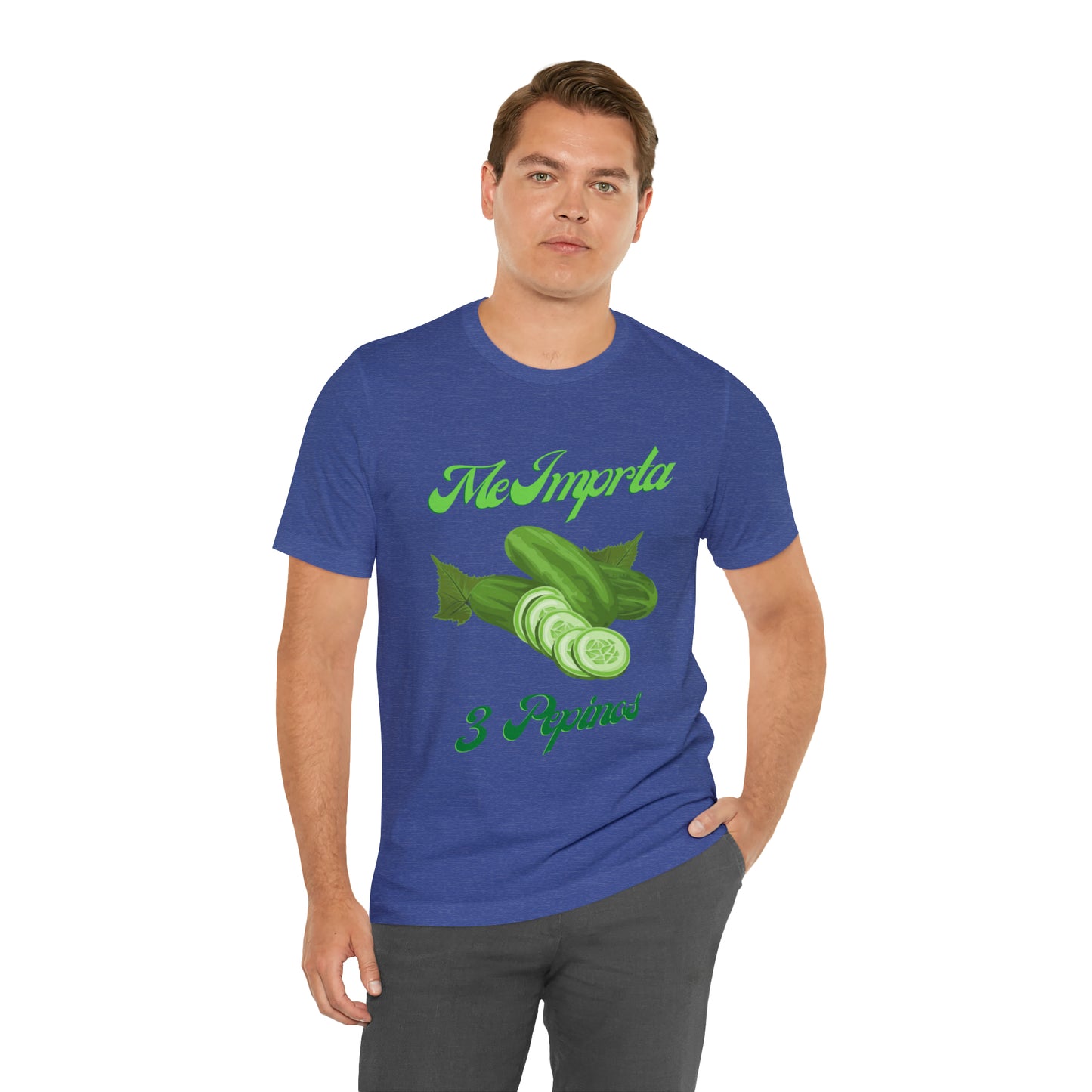 Me Importa 3 Pepinos -Unisex Jersey Short Sleeve Tee