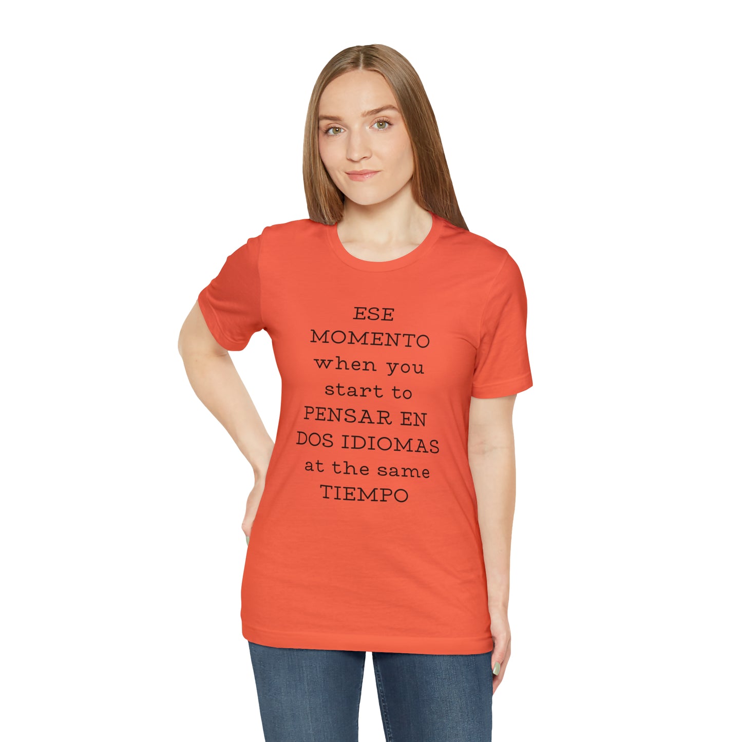Im Bilingual Unisex Jersey Short Sleeve Tee