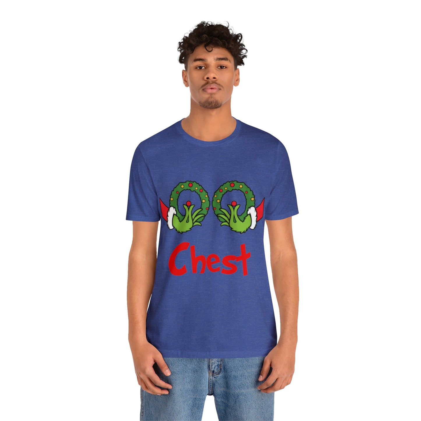 Grinch Couples T-shirt (Chest) Unisex Jersey Short Sleeve Tee