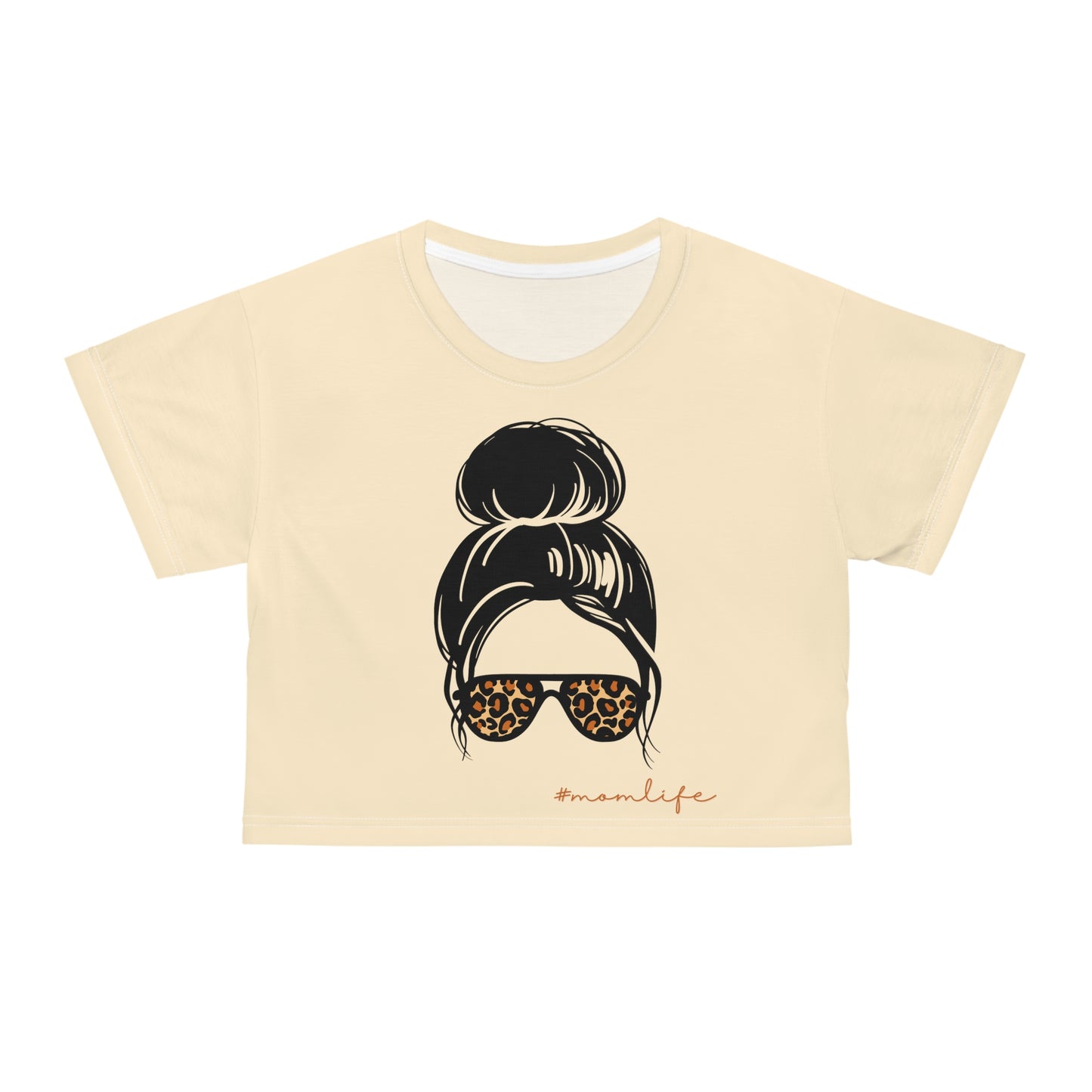 Mom Life Cropped T