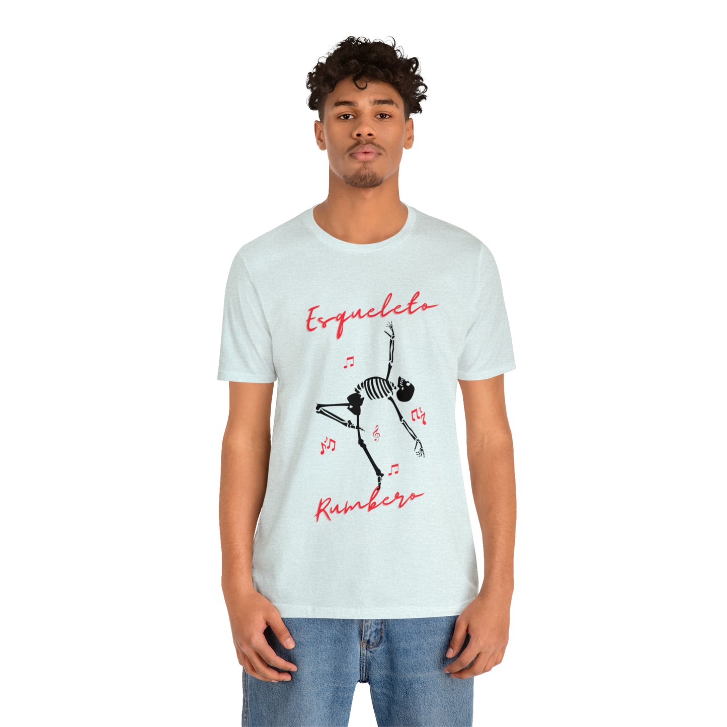 Esqueleto Rumbero Unisex Jersey Short Sleeve Tee
