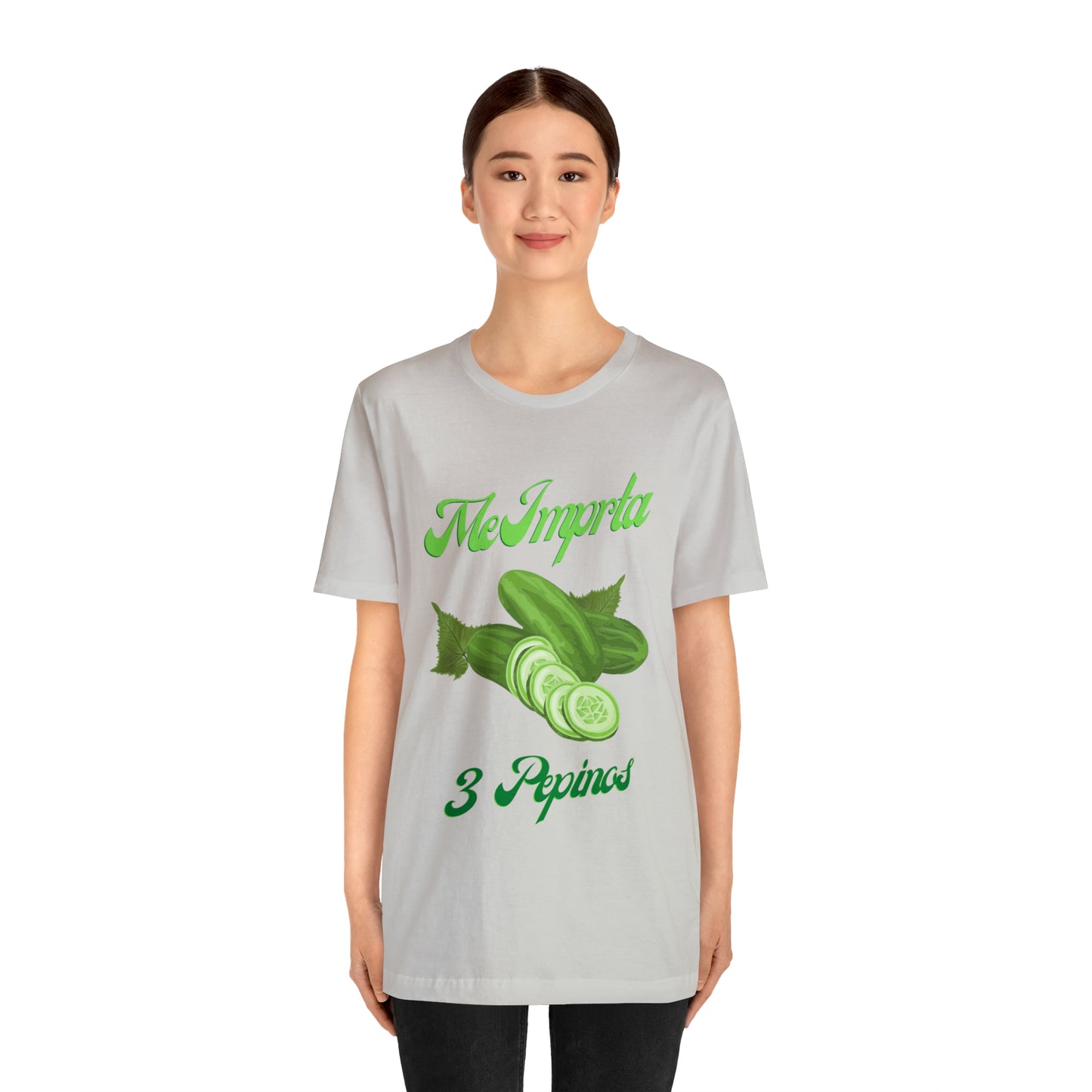 Me Importa 3 Pepinos -Unisex Jersey Short Sleeve Tee