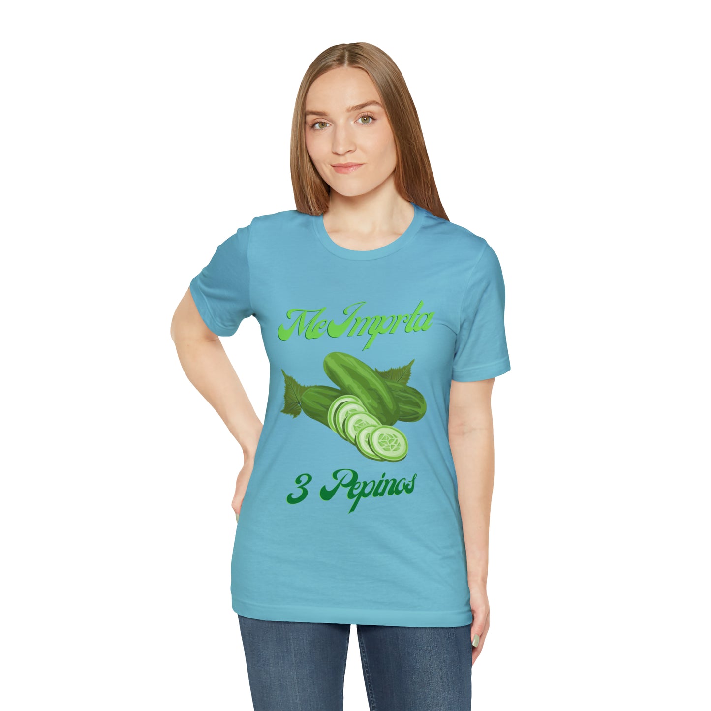 Me Importa 3 Pepinos -Unisex Jersey Short Sleeve Tee