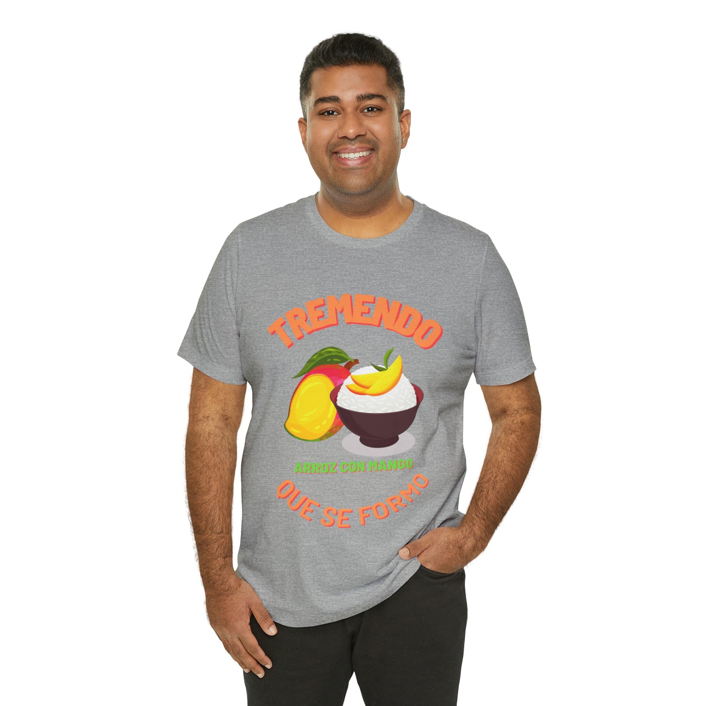 Tremendo Arroz Con Mango Que Se Formo -Unisex Jersey Short Sleeve Tee