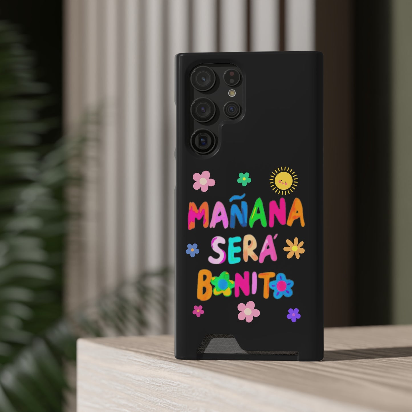Mañana Sera Bonito - Phone Case With Card Holder