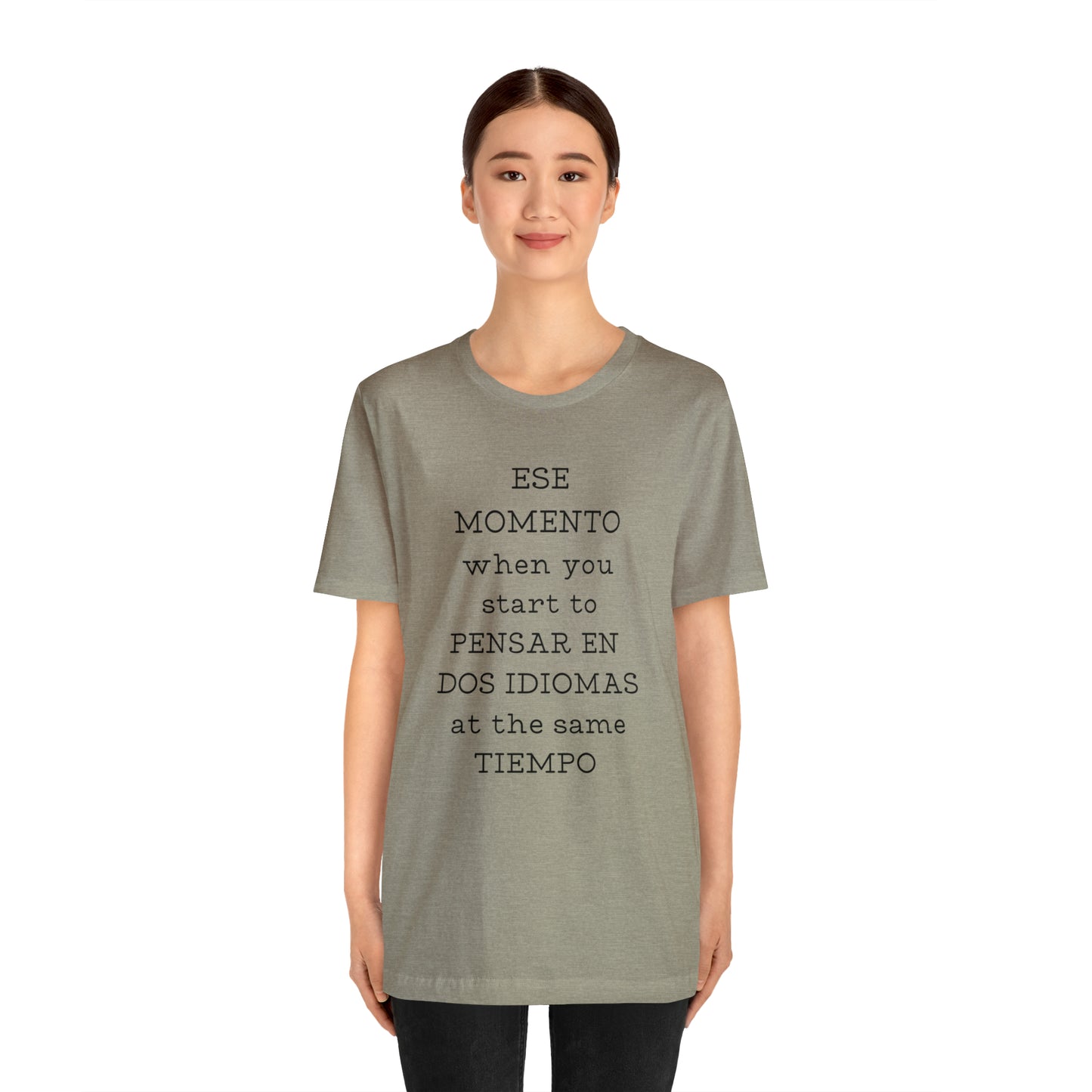 Im Bilingual Unisex Jersey Short Sleeve Tee