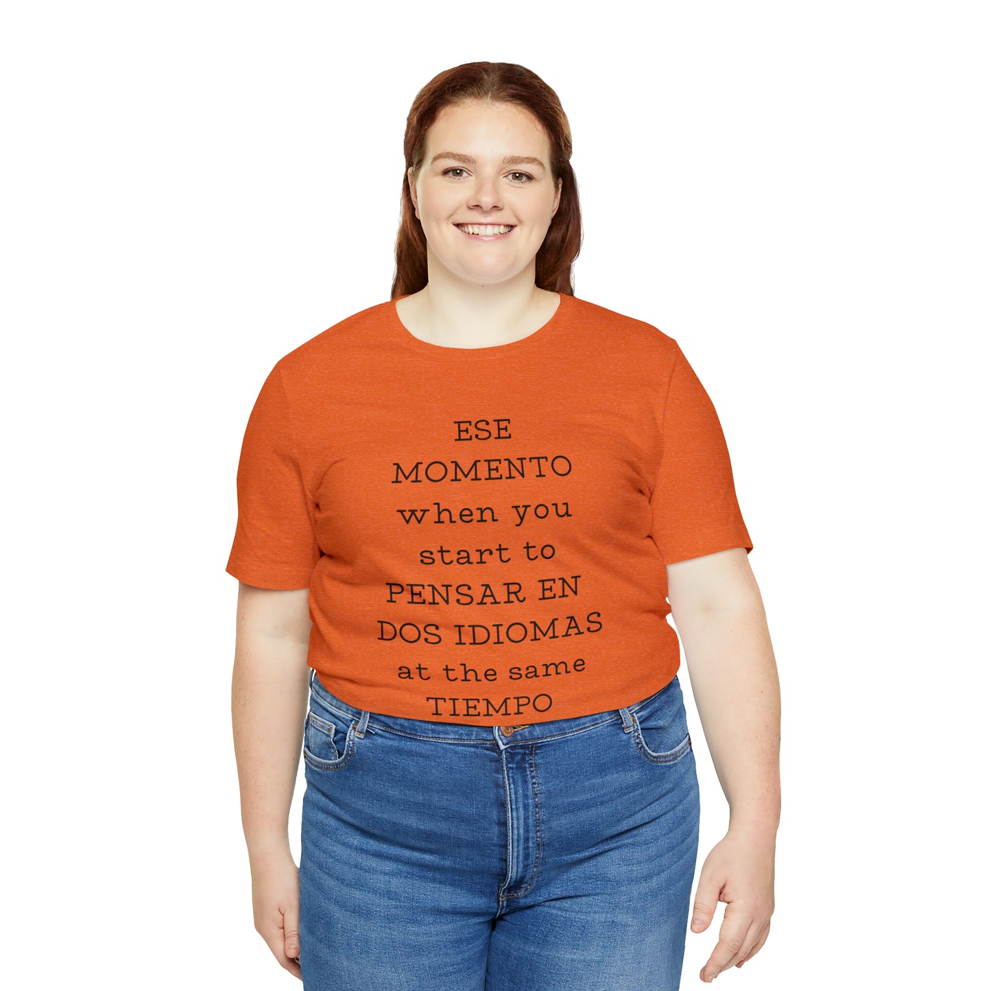 Im Bilingual Unisex Jersey Short Sleeve Tee