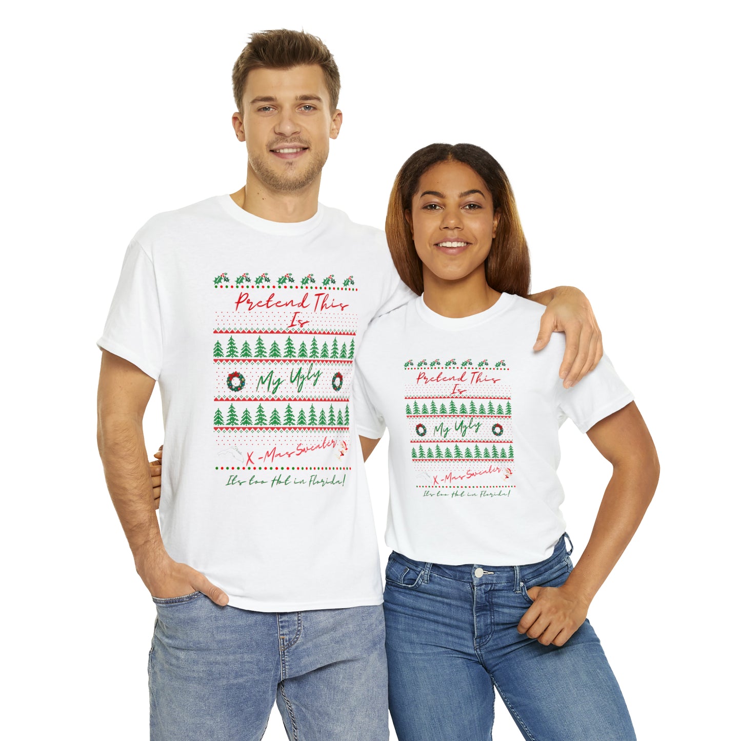 FL Ugly Sweater Unisex Heavy Cotton Tee