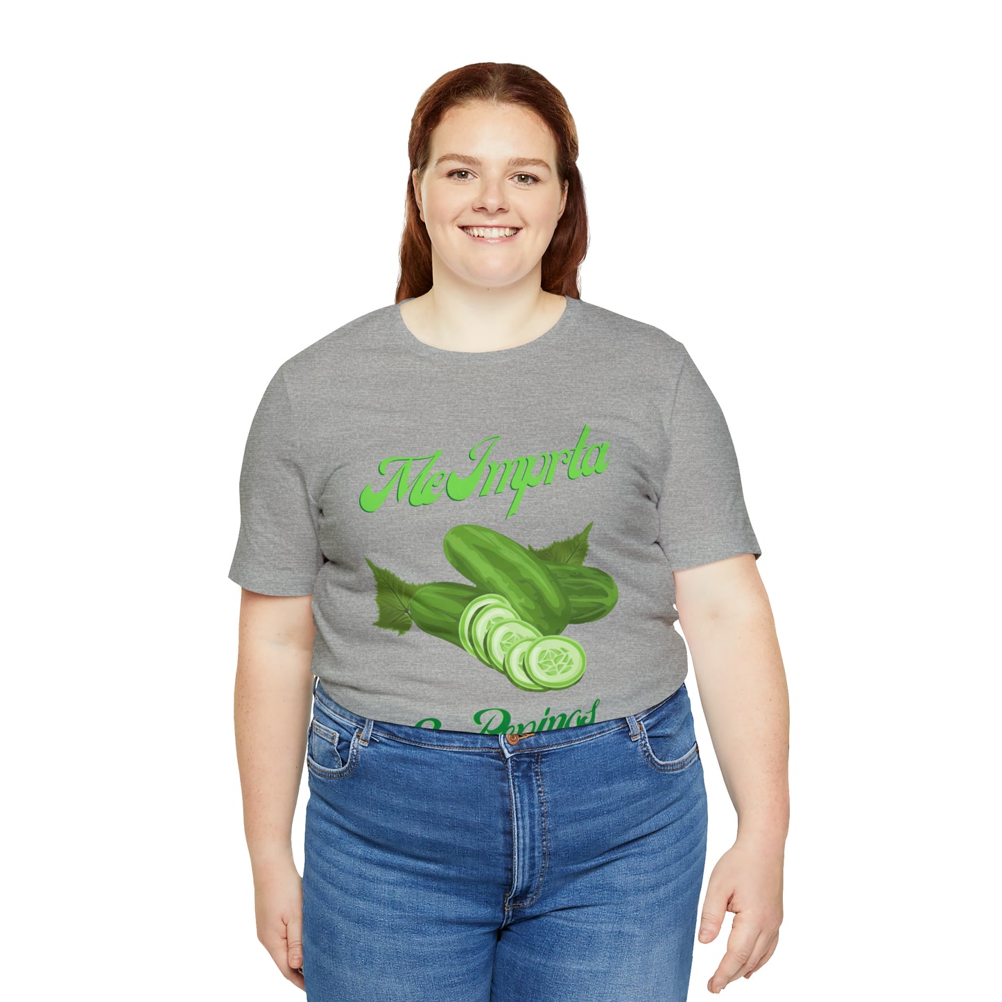 Me Importa 3 Pepinos -Unisex Jersey Short Sleeve Tee