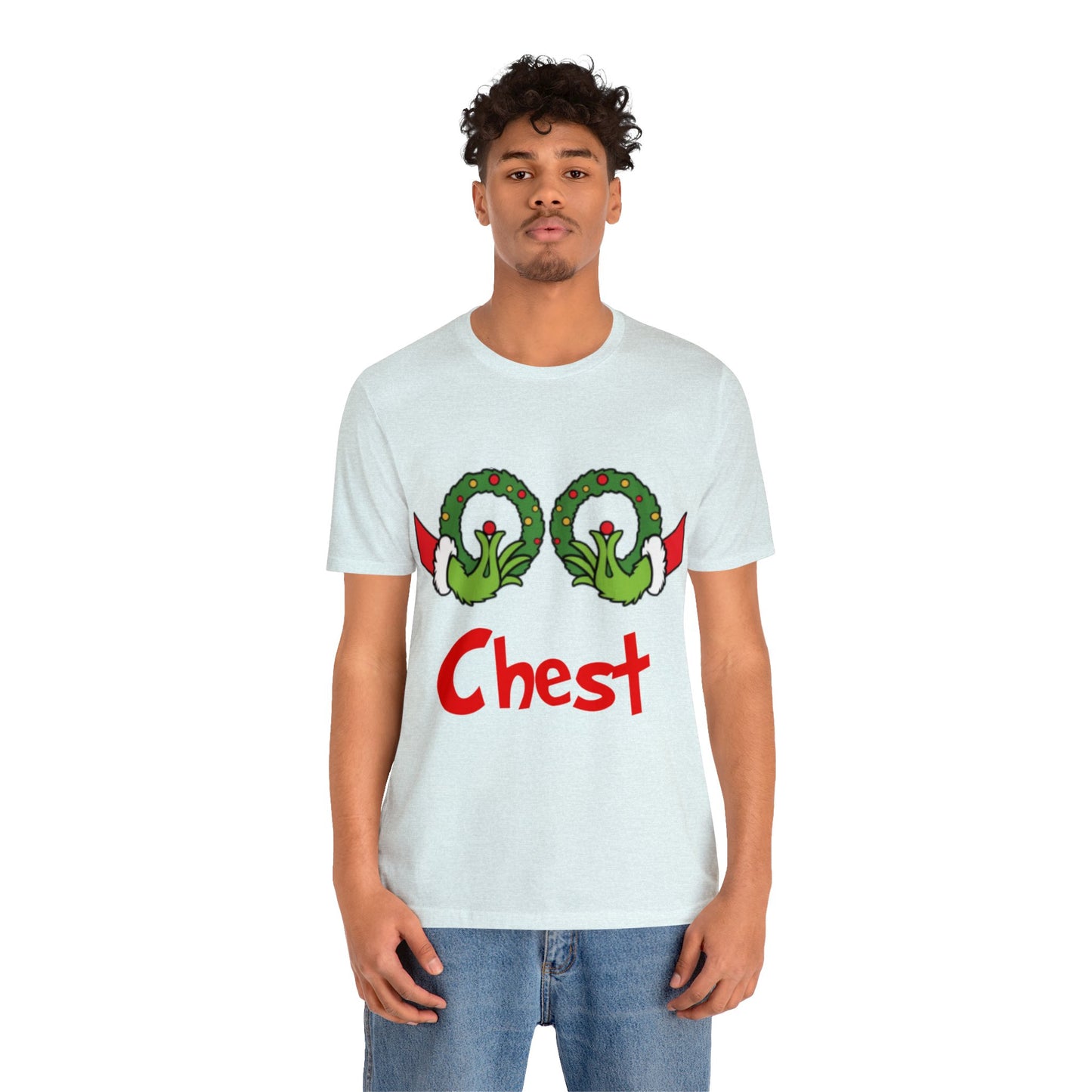Grinch Couples T-shirt (Chest) Unisex Jersey Short Sleeve Tee