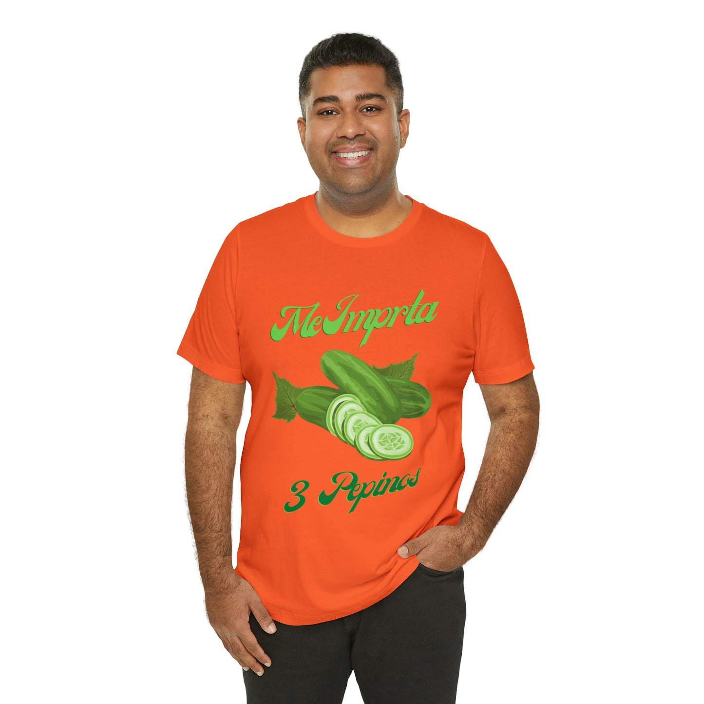 Me Importa 3 Pepinos -Unisex Jersey Short Sleeve Tee