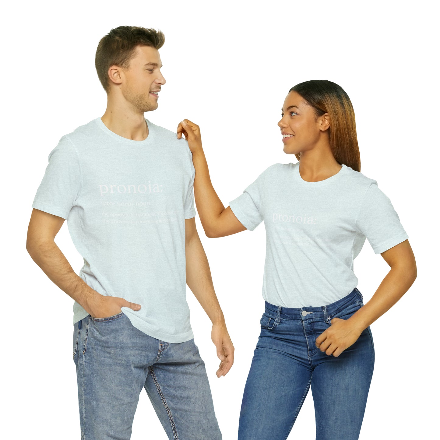 Pronoia Definition - Unisex Jersey Short Sleeve Tee