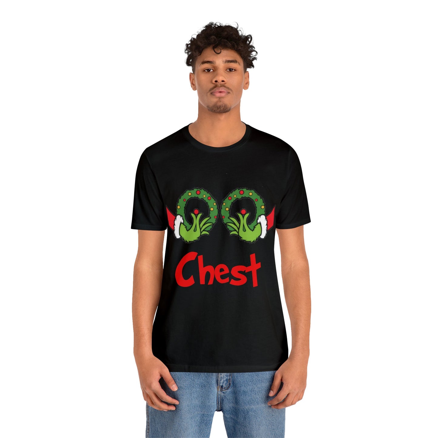 Grinch Couples T-shirt (Chest) Unisex Jersey Short Sleeve Tee