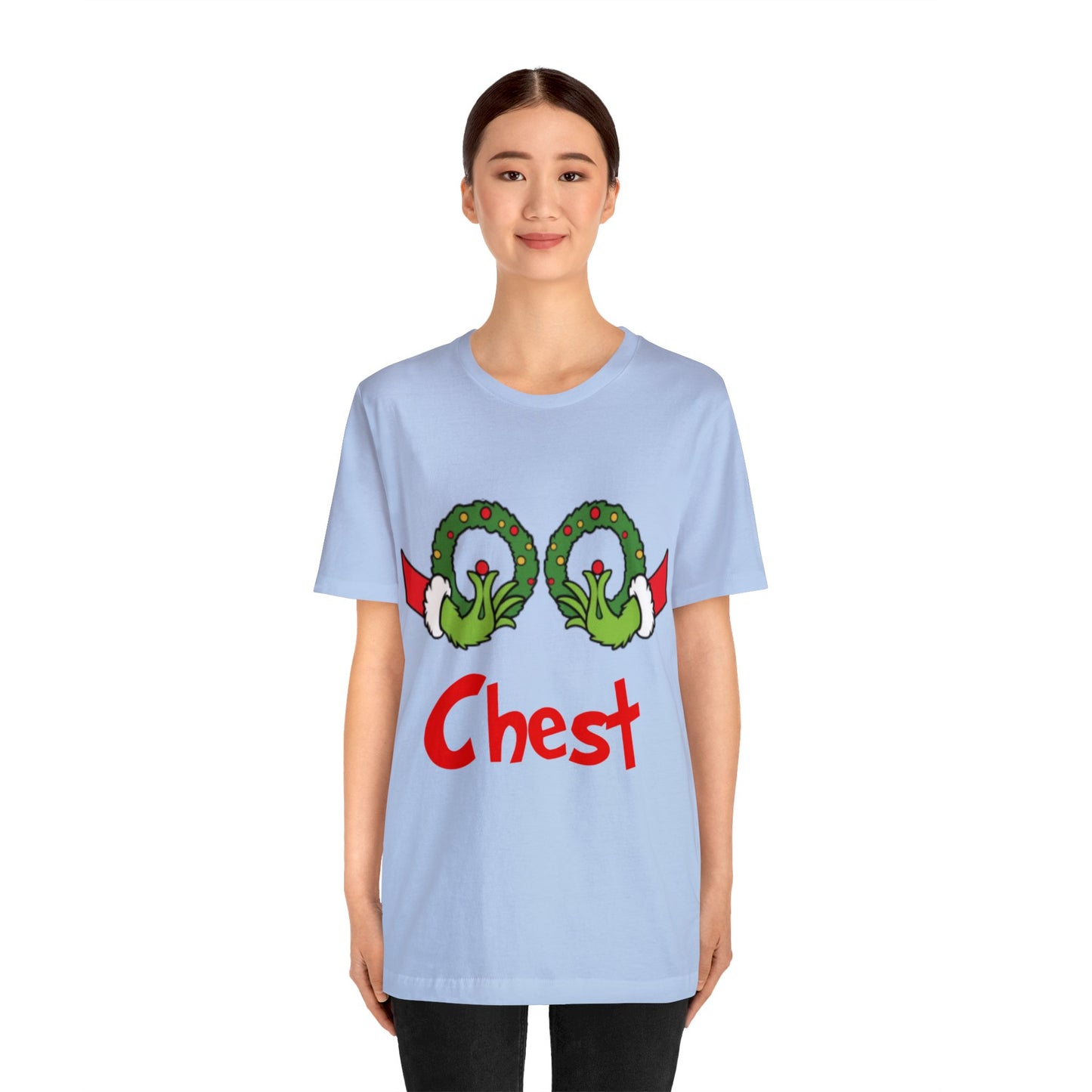 Grinch Couples T-shirt (Chest) Unisex Jersey Short Sleeve Tee