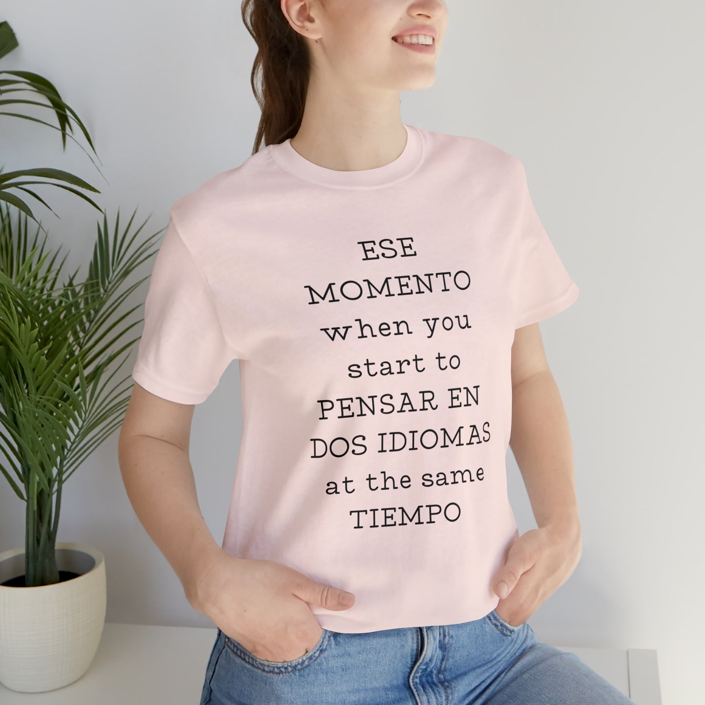 Im Bilingual Unisex Jersey Short Sleeve Tee