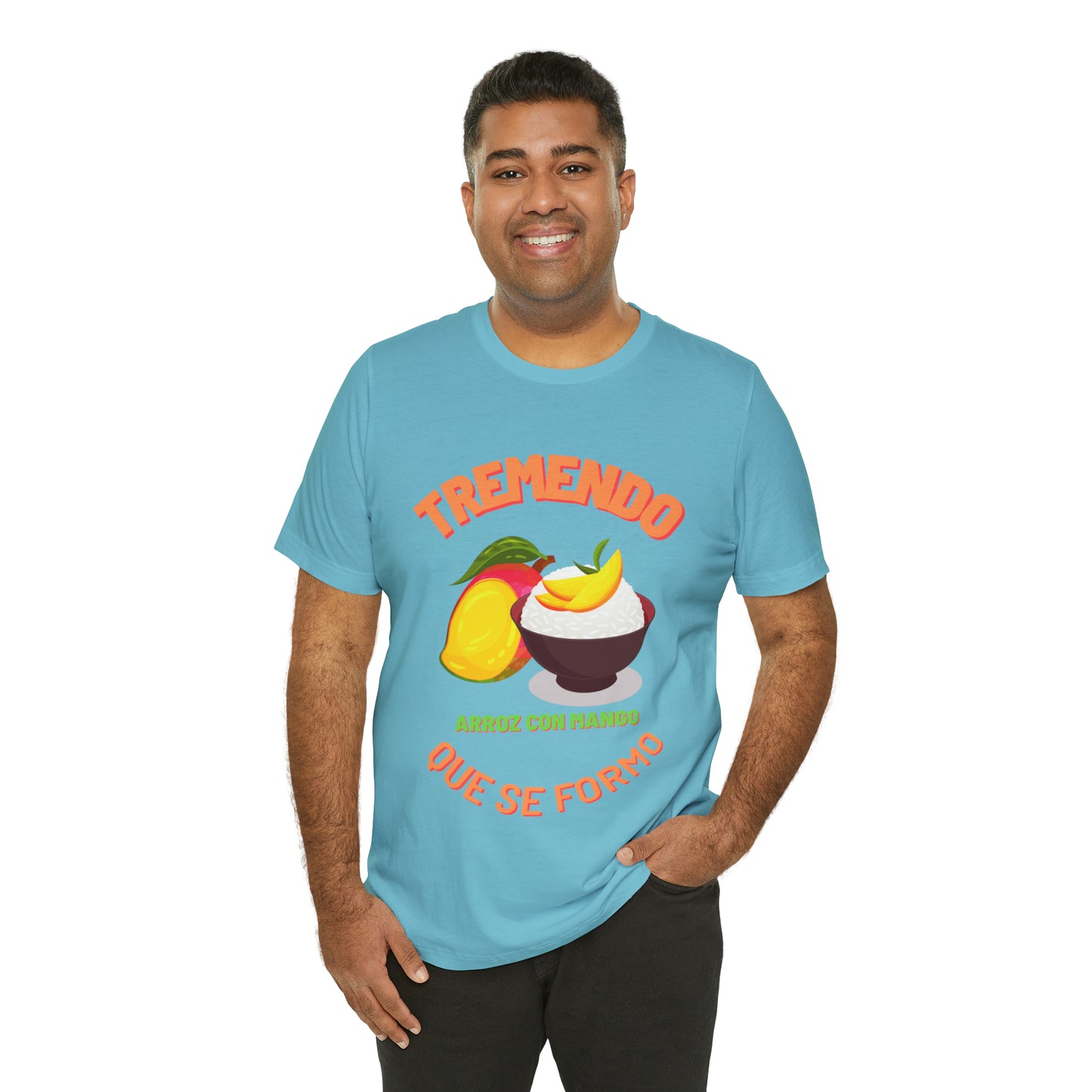 Tremendo Arroz Con Mango Que Se Formo -Unisex Jersey Short Sleeve Tee