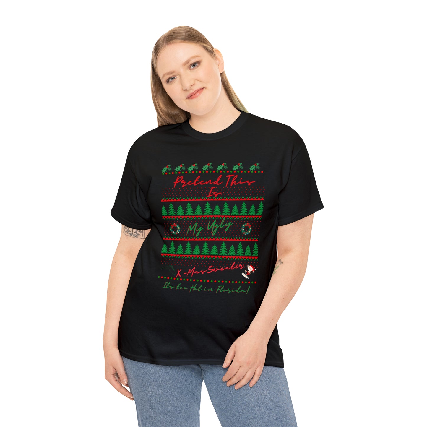 FL Ugly Sweater Unisex Heavy Cotton Tee