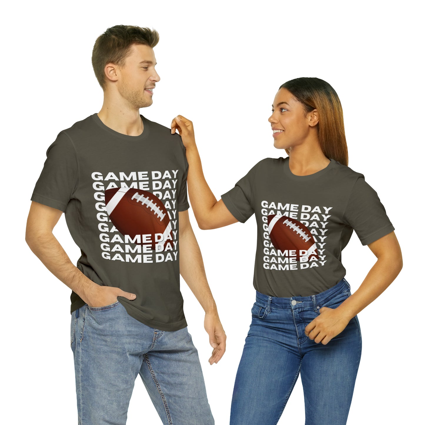 Game Day Football Unisex Jersey Short Sleeve Tee