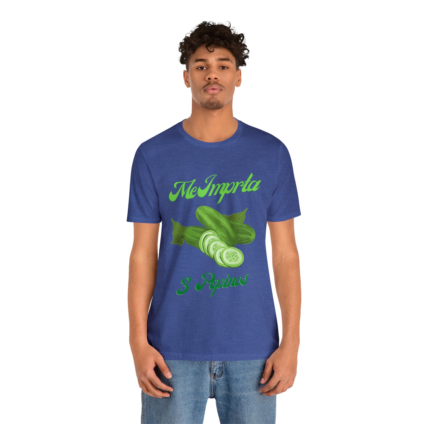 Me Importa 3 Pepinos -Unisex Jersey Short Sleeve Tee