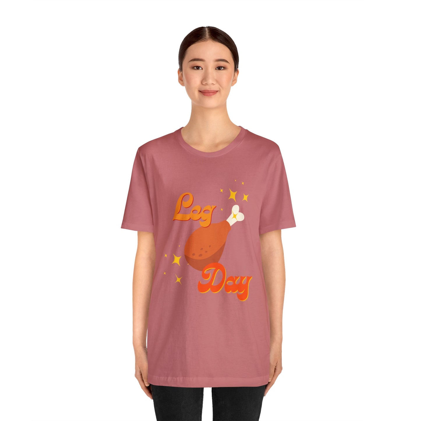 Leg Day Unisex Jersey Short Sleeve Tee